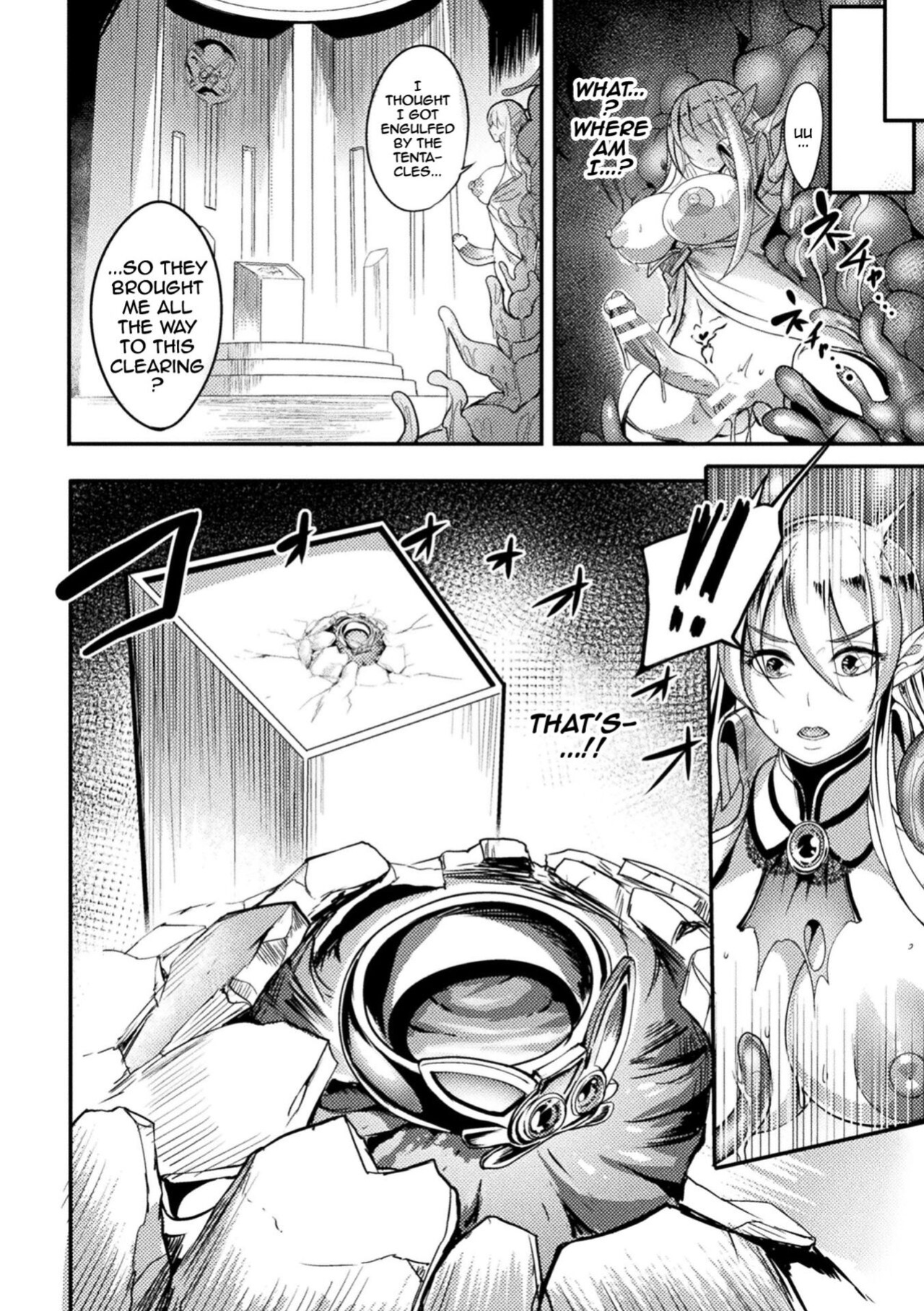 [Ikemen Teikoku (Remu)] Ero Trap Dungeon! Elf kari no Shokushuana Ep.1-3 | Lewd Trap Dungeon! The Elf Hunting Tentacle Hole Ep.1-3