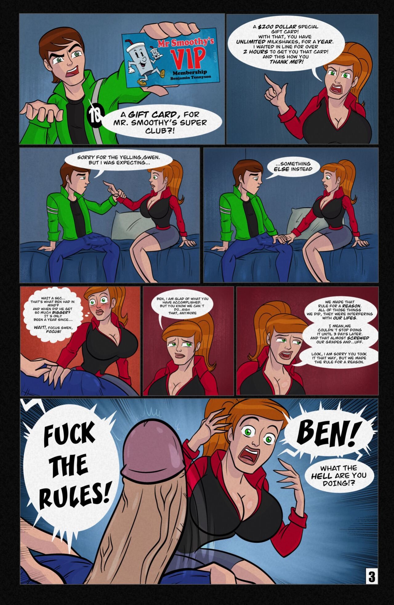 [Ameizing Lewds] The Reward (Ben 10: Alien Force)