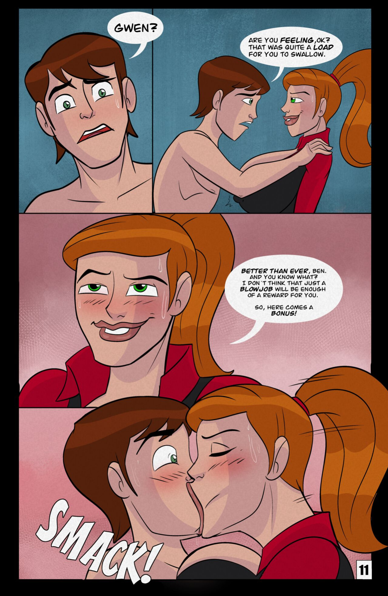 [Ameizing Lewds] The Reward (Ben 10: Alien Force)