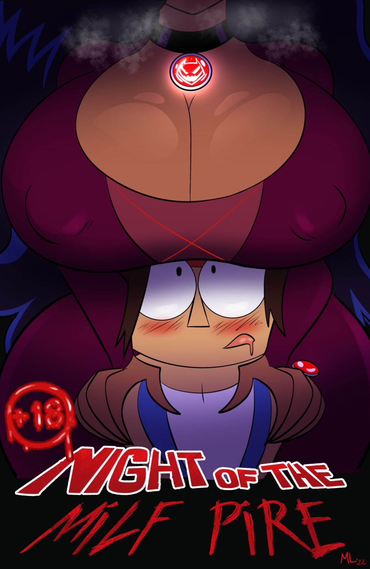 [Ameizing Lewds] Night of the MILF-Pire (OK K.O. Let's be Heroes)