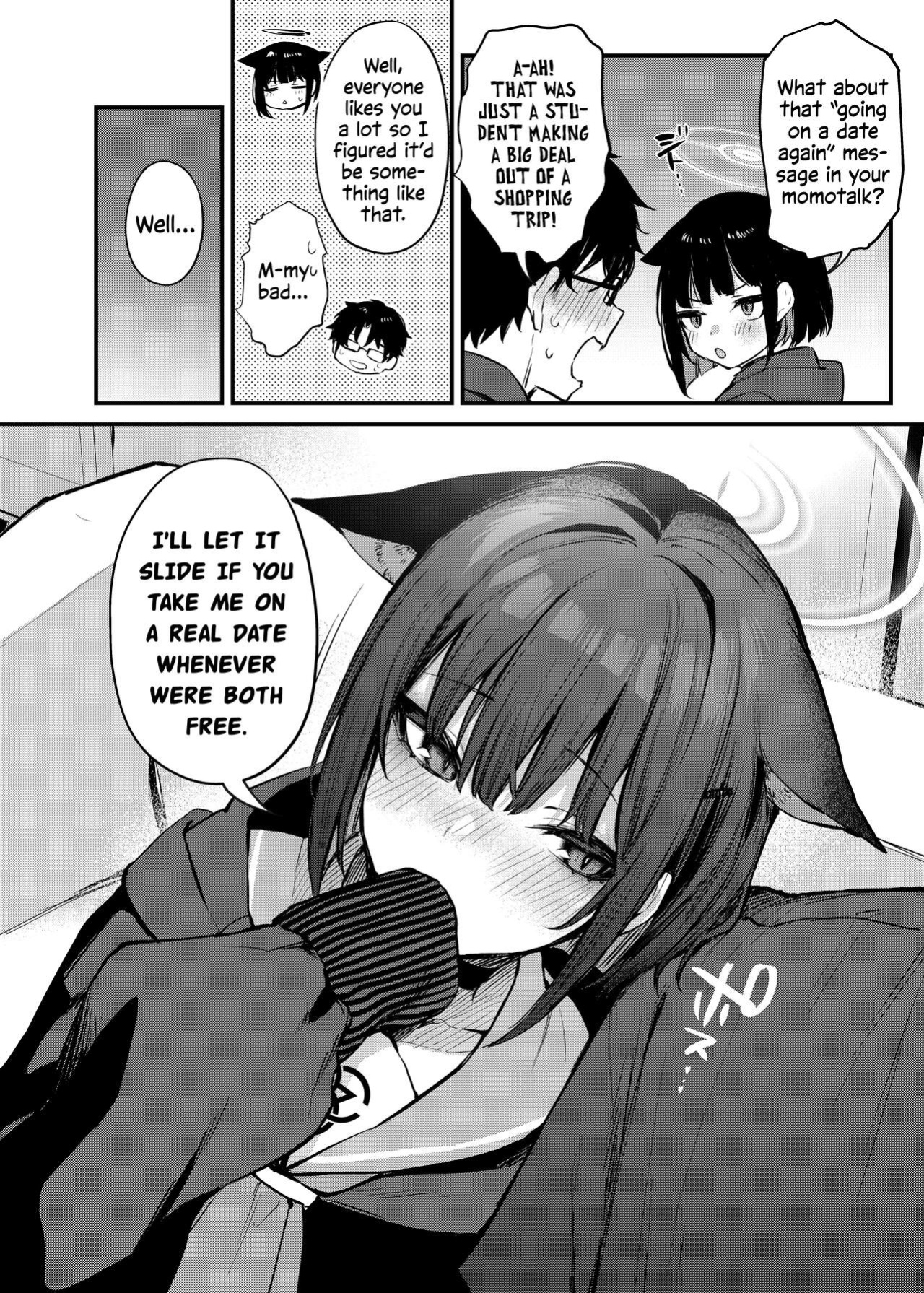 [Osenbei no Mori (Danimaru)] Kyouyama Kazusa no Amai Himitsu | Kyouyama Kazusa's Sweet Secret (Blue Archive) [Watson]