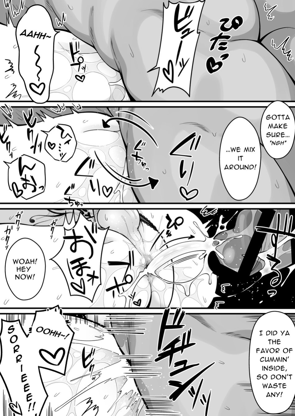 [Oishii Oshiri Cafe (Oishii Oshiri)] Orc no Naedoko ni Ochitakedo Aisa re sugite Chou Shiawasedesu!