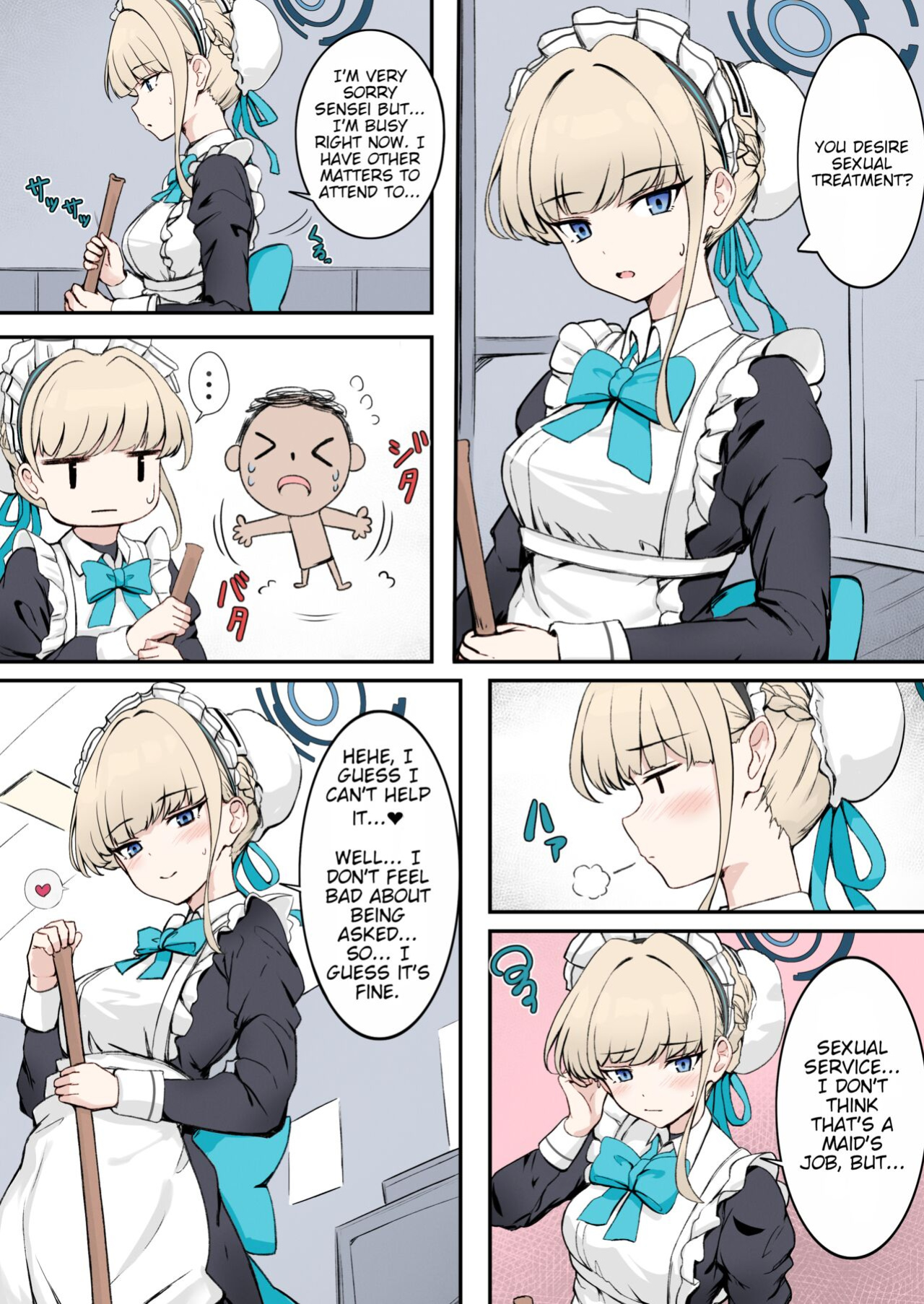 [Myuu] Toki-chan Manga? (Blue Archive) [Colorized] [Satansoft]