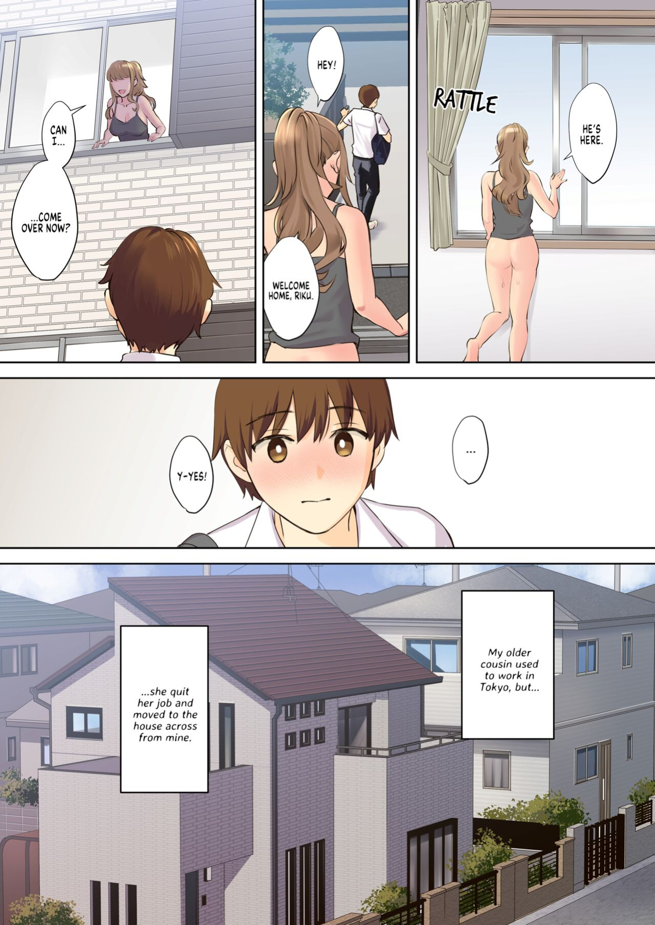 [Oshima Aki] NEET Onee-chan to Boku ~ Seitsuu Mae kara Toshiue Itoko to Yari Makutteta Hanashi ~ | Together with my NEET Cousin {FuDeORS}