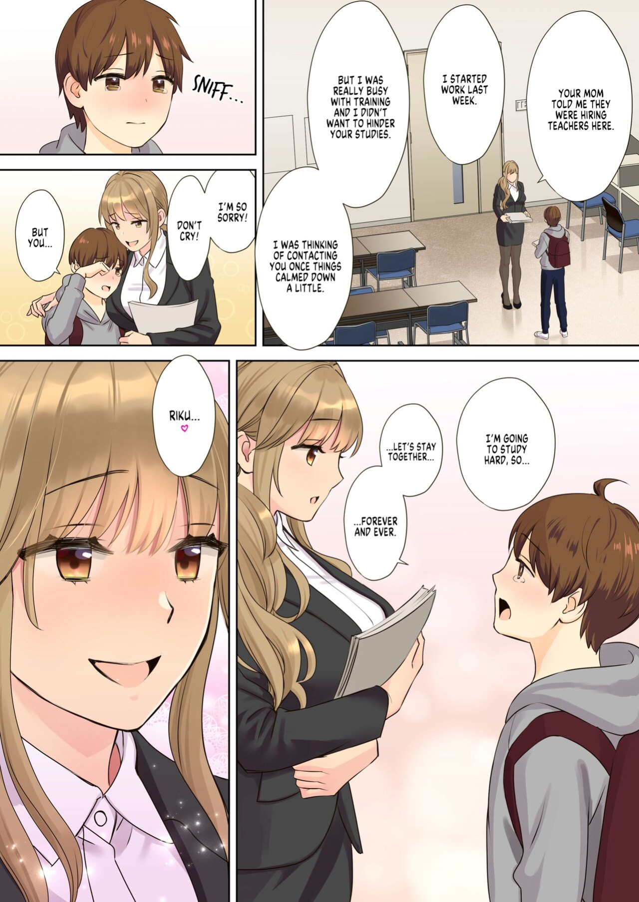 [Oshima Aki] NEET Onee-chan to Boku ~ Seitsuu Mae kara Toshiue Itoko to Yari Makutteta Hanashi ~ | Together with my NEET Cousin {FuDeORS}