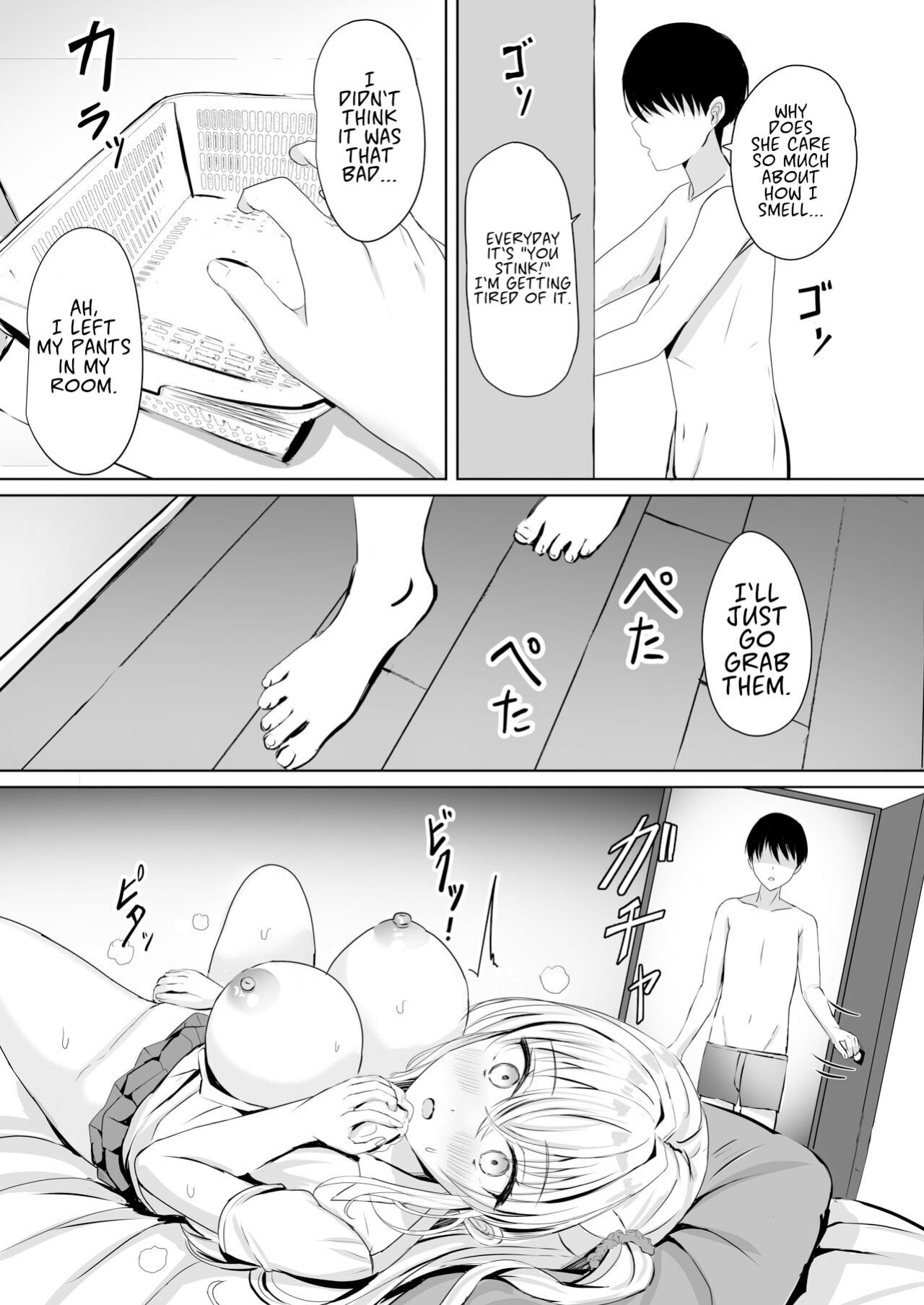 [Moreriikusu (More)] Gal Imouto ga Seishi no Kansatsu o Yamete Kurenai | My Gyaru Little Sister Wants to See My Sperm! [Broken House Scans}
