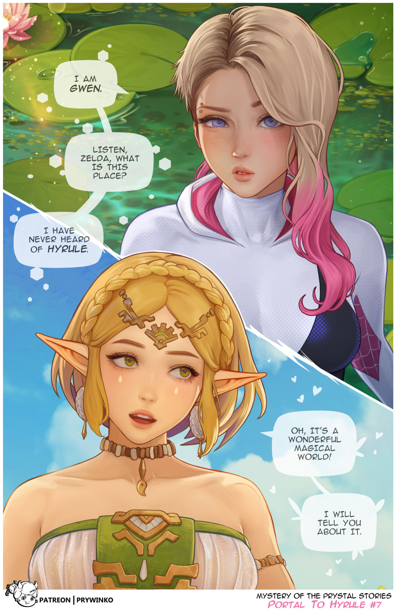 [Prywinko] Portal to Hyrule #1 (Spider-Man, The Legend of Zelda)