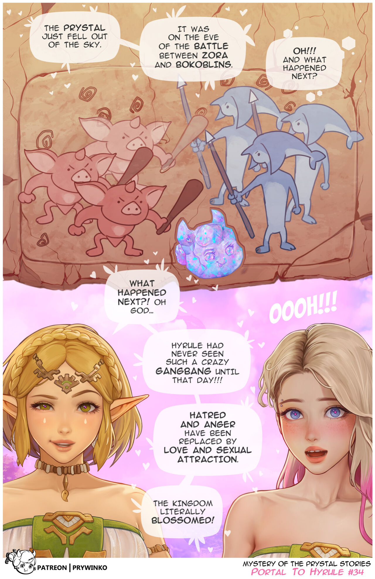 [Prywinko] Portal to Hyrule #1 ~futa ver.~ (Spider-Man, The Legend of Zelda)