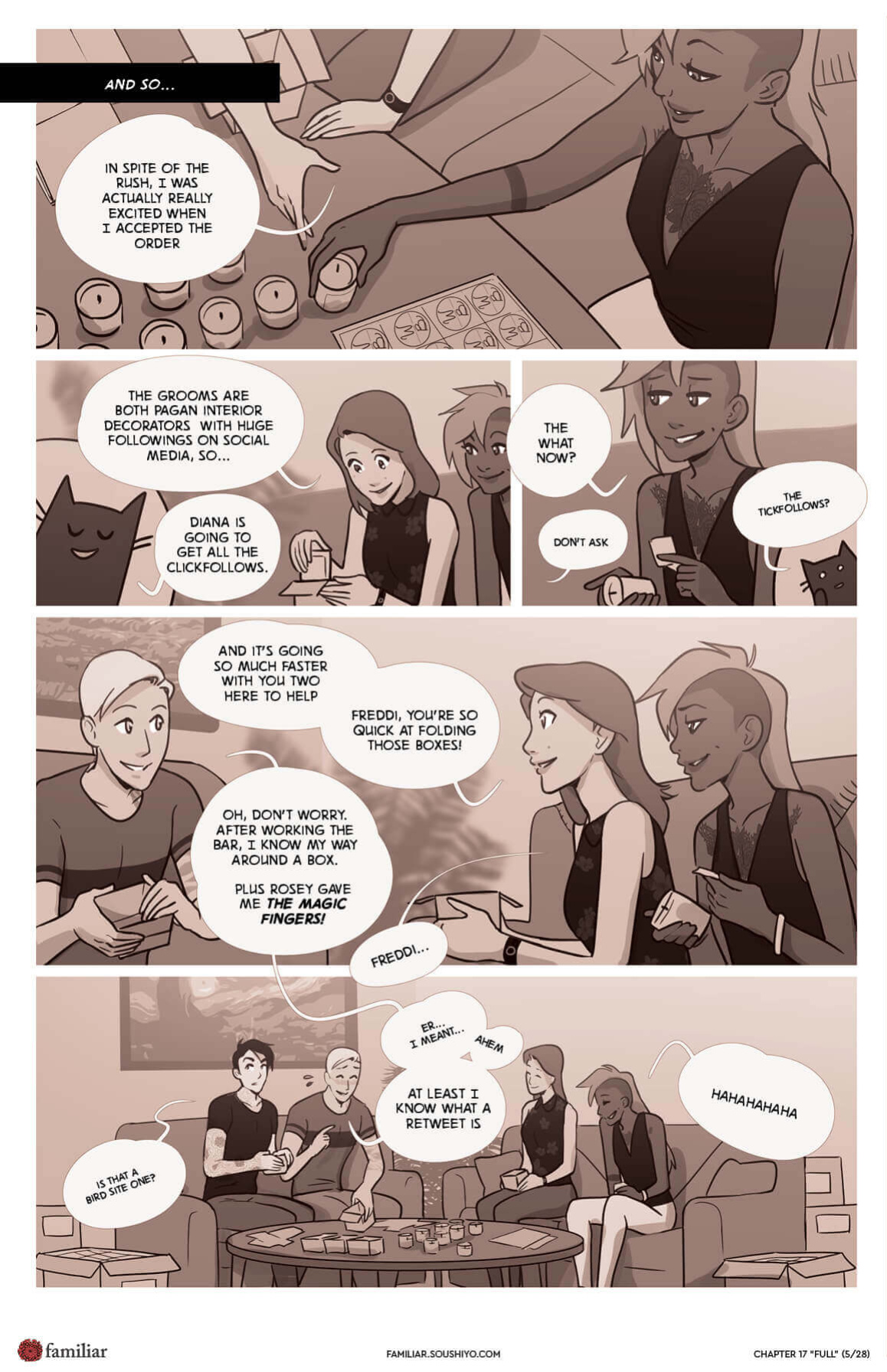 Familiar [Soushiyo] - Act 3 - Chapter 17 - Full