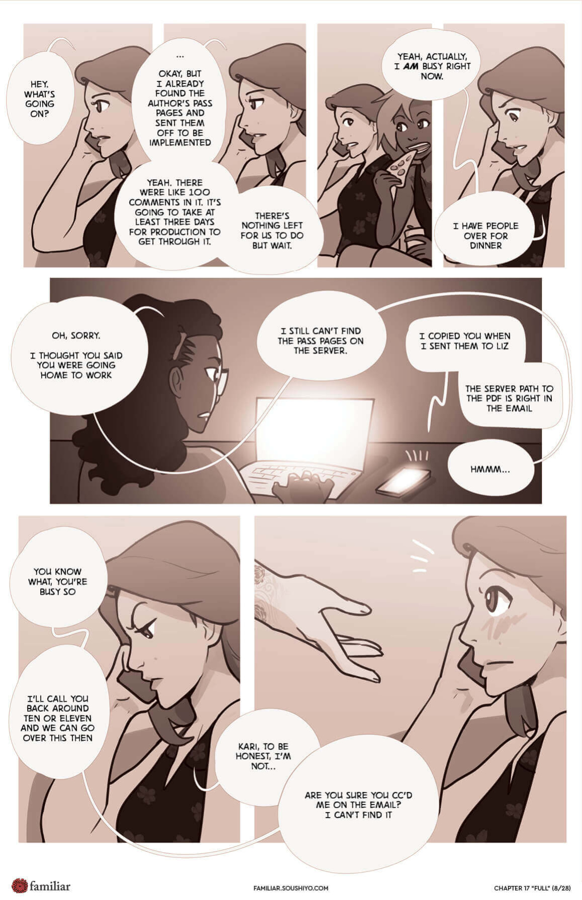Familiar [Soushiyo] - Act 3 - Chapter 17 - Full