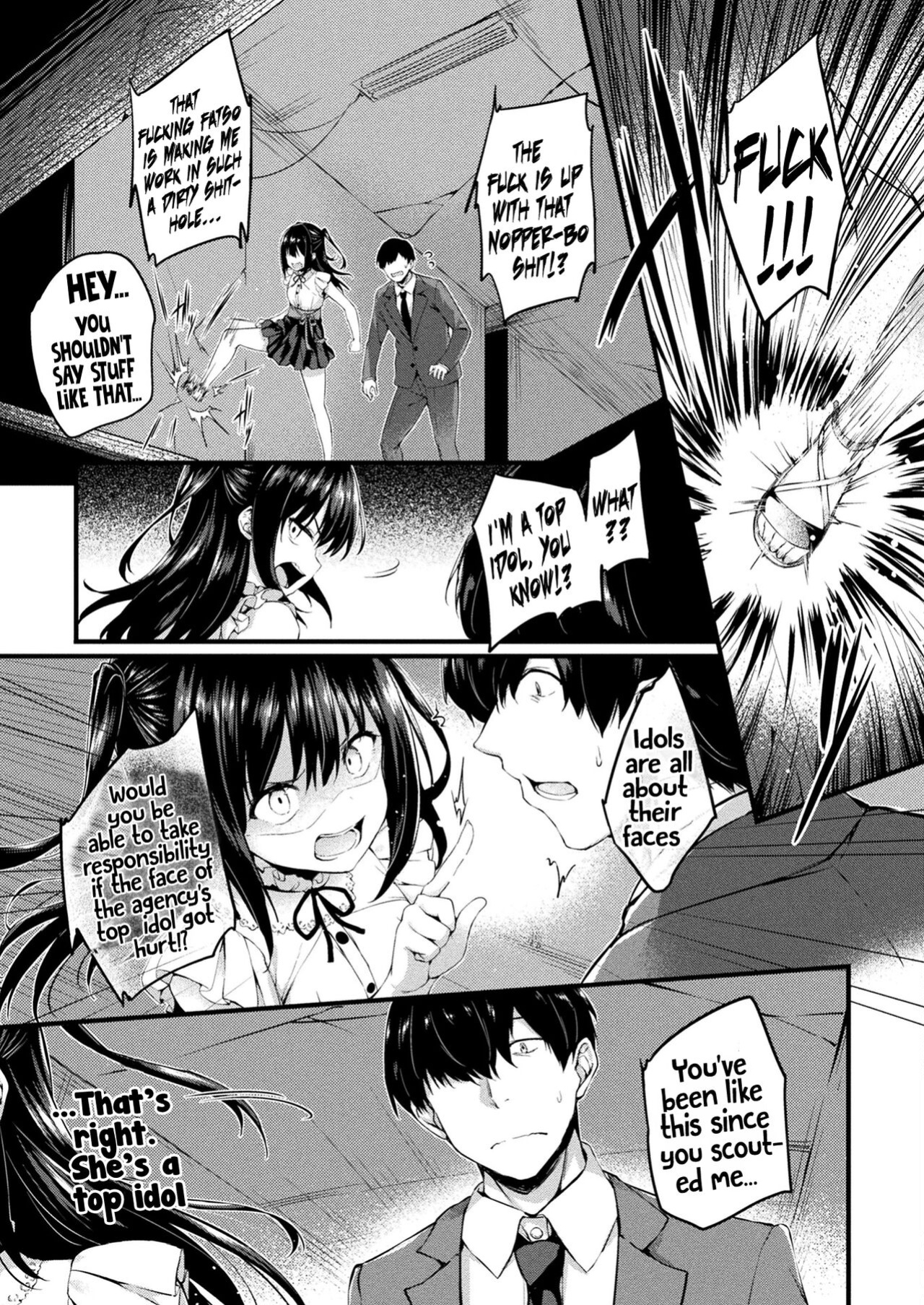 [Tirotata] Haritsuketa Egao | Pasted-On Smile (COMIC Unreal 2022-08 Vol. 98)