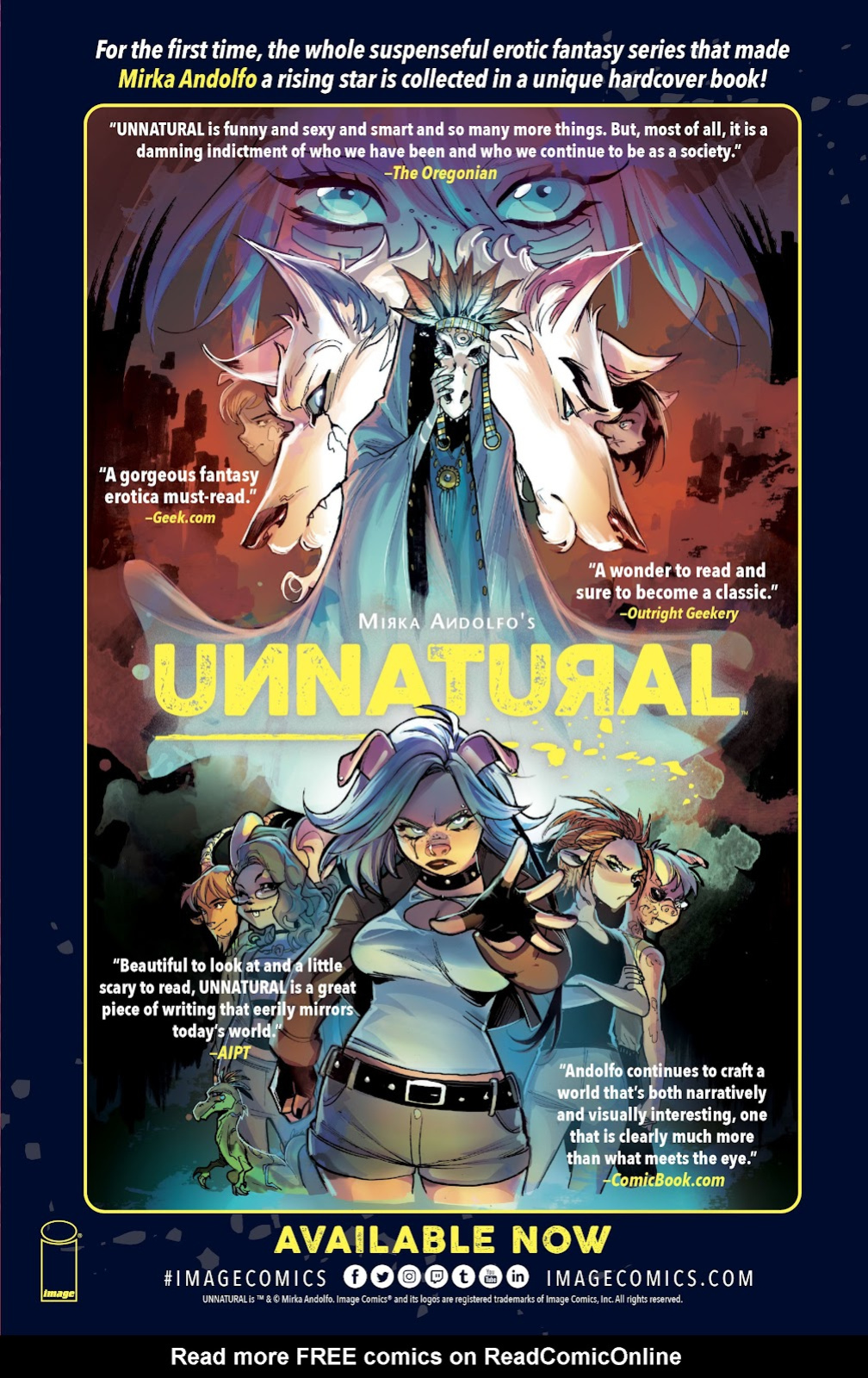 [Mirka Andolfo] Unnatural: Blue Blood