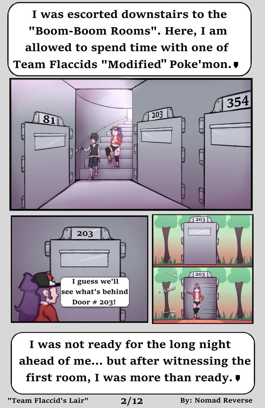 [Nomad Reverse] Team Flaccid's Lair (Pokemon)