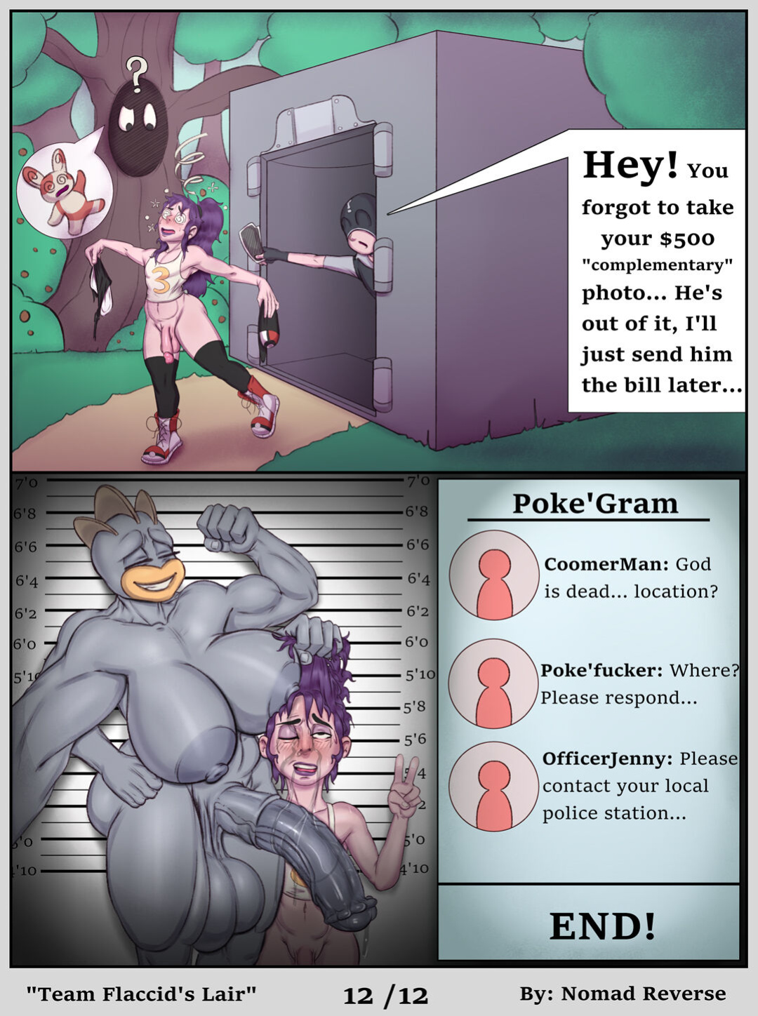 [Nomad Reverse] Team Flaccid's Lair (Pokemon)