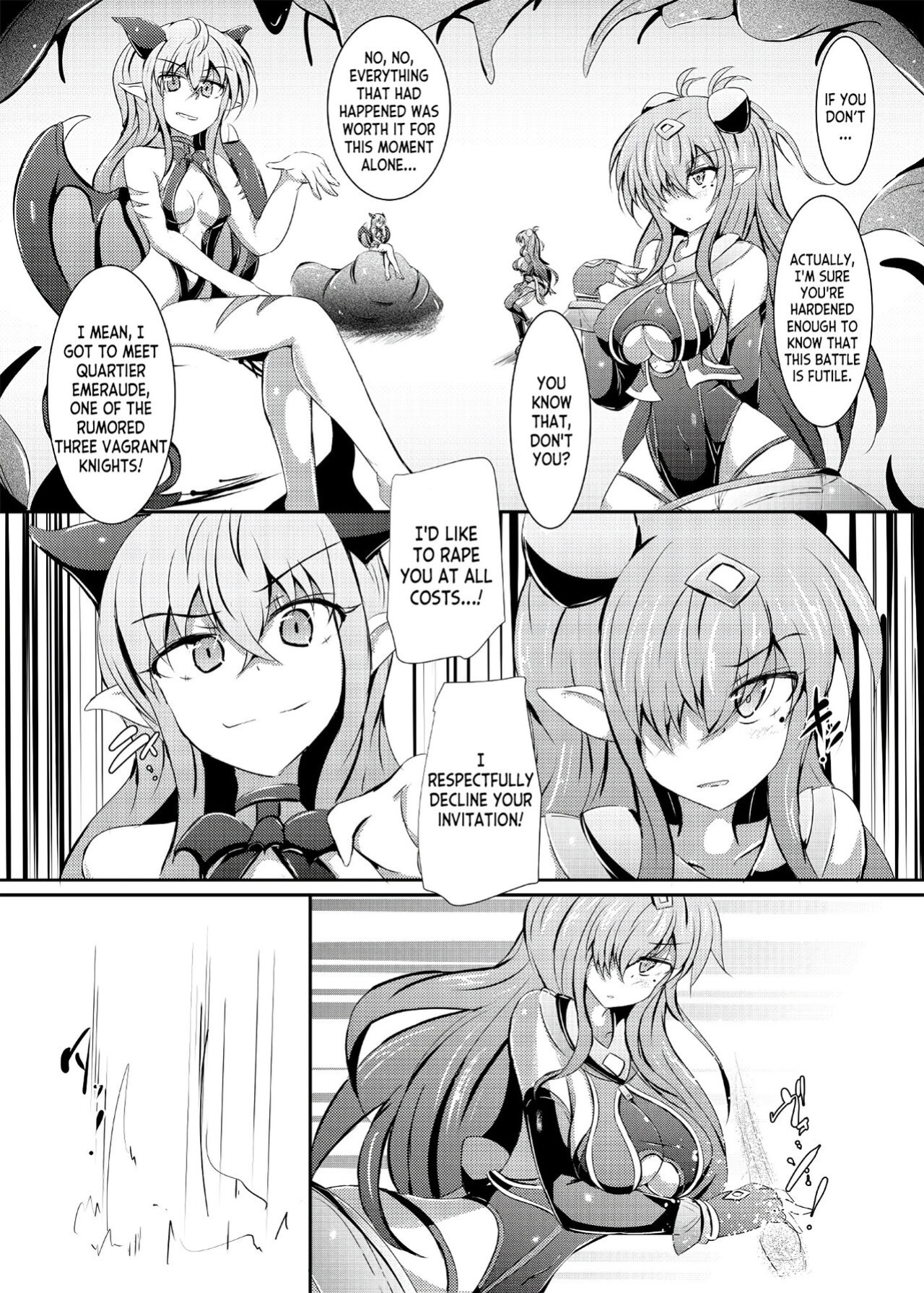 [Kudarizaka Guardrail (Shiraso)] Karen Kishou Quarta Ametus #20 [desudesu]