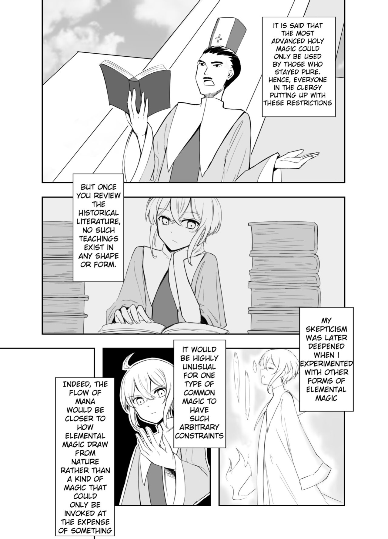 [Boukensha C] Crestfallen Futanari x Femboy Priest: Prepare to Cum Edition
