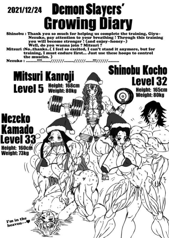 Nezuko Kamado's growing diaries