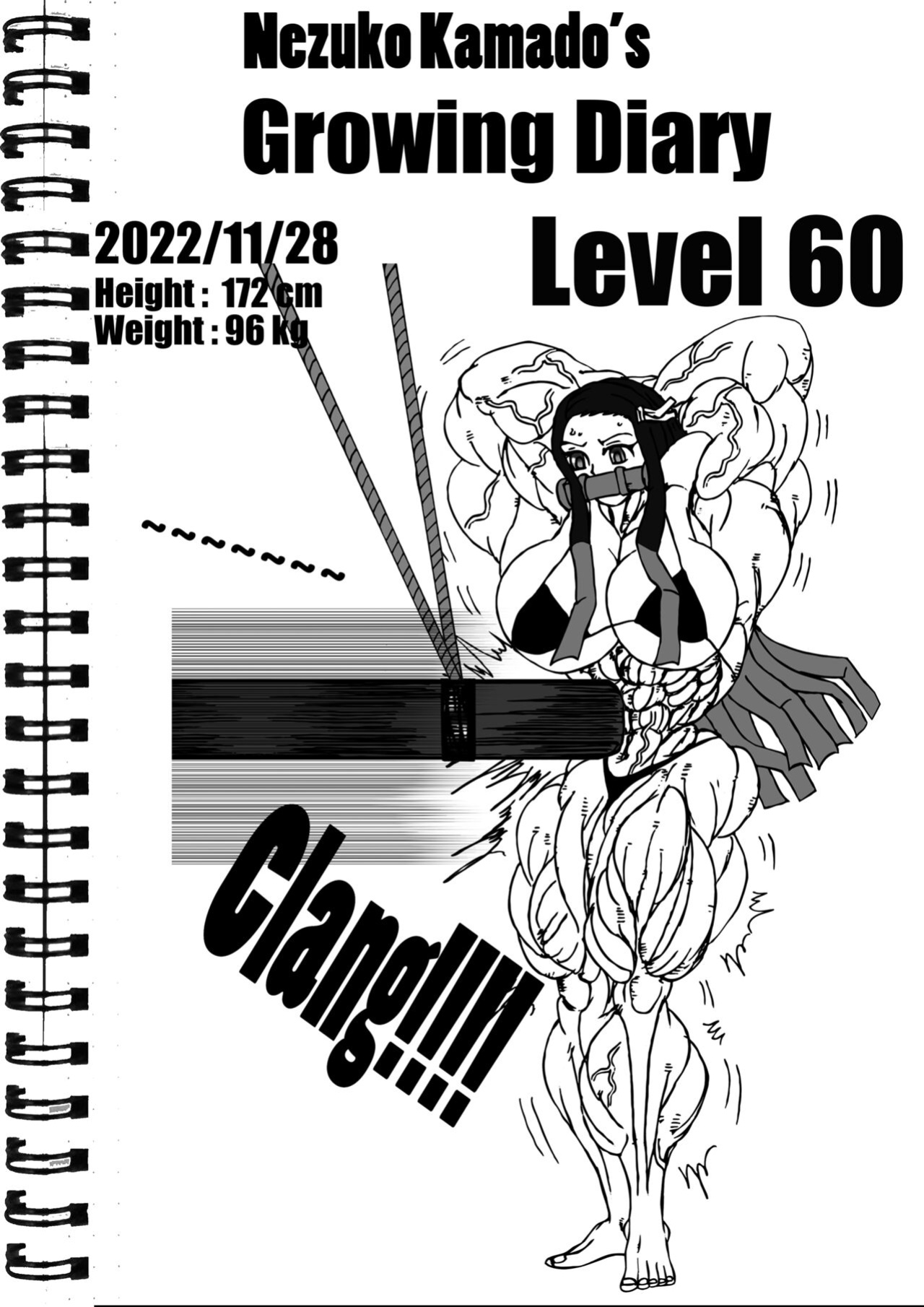 Nezuko Kamado's growing diaries
