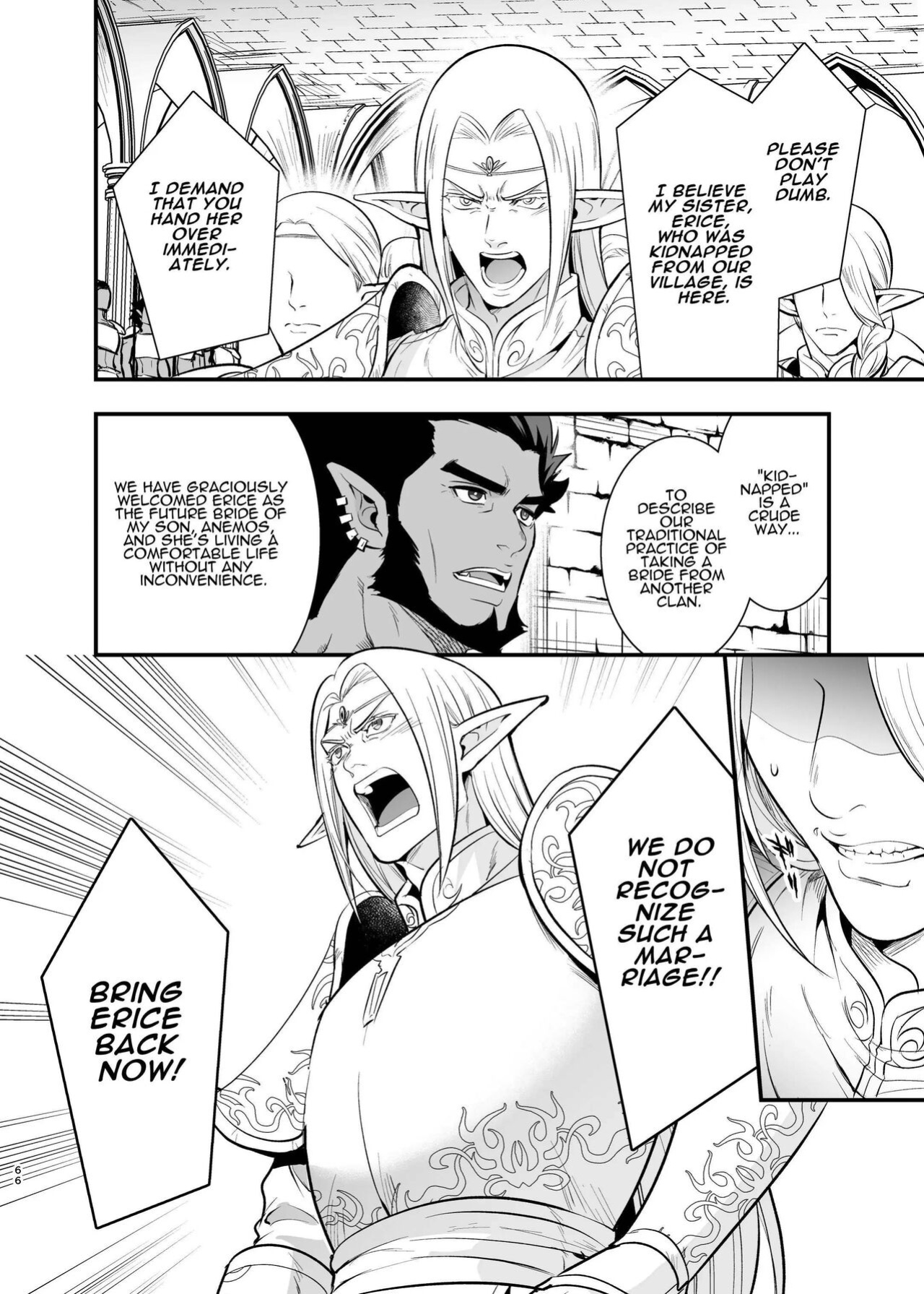 [Jewelry Box (Tamaki Nao)] Orc no Hanayome ~Saraware Elf wa Kairaku ni Ochiru~ | Orc Bride ~Abducted Elf Corrupted by Pleasure~