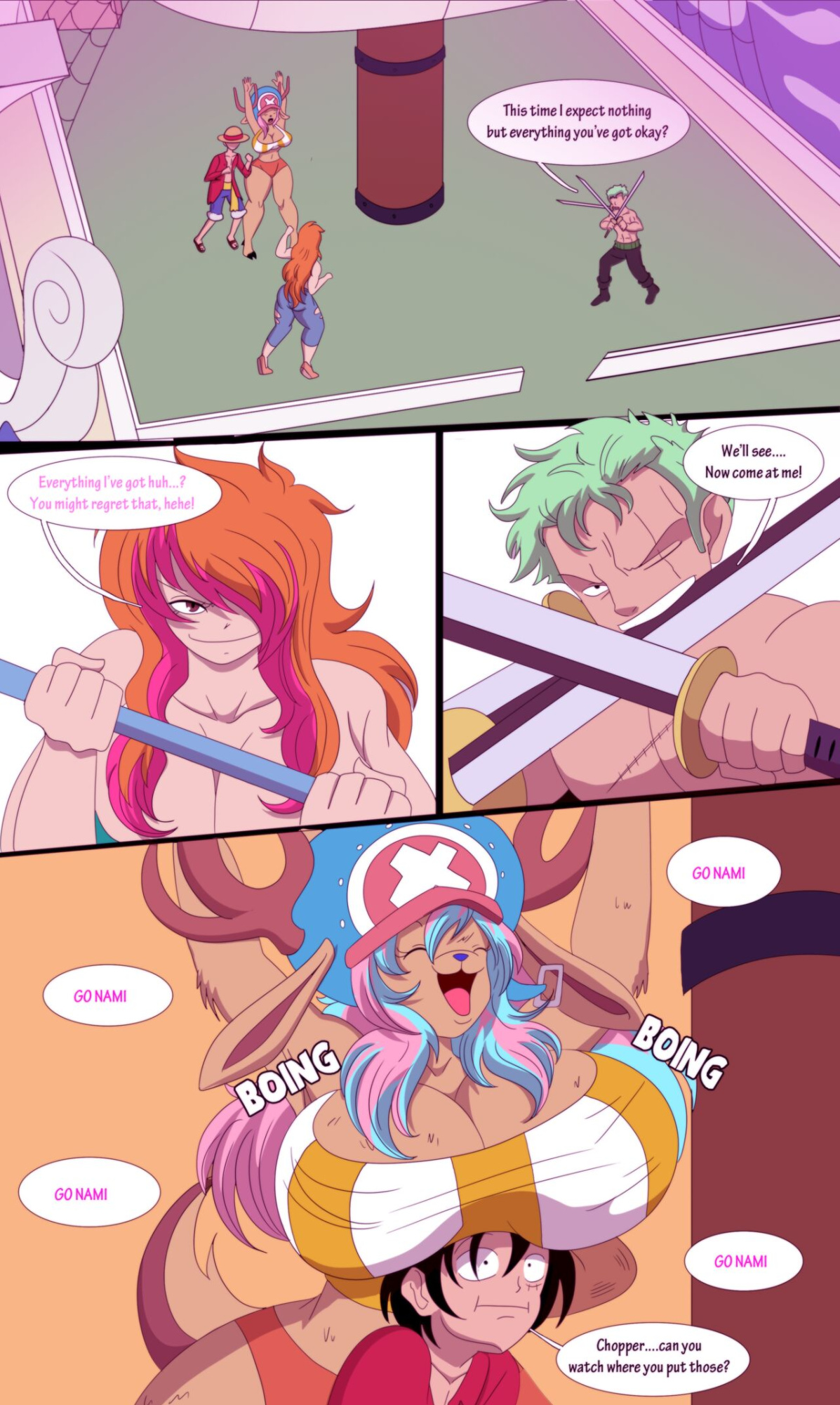 One Piece - Bimbo Bimbo Fruit TG (On Going)