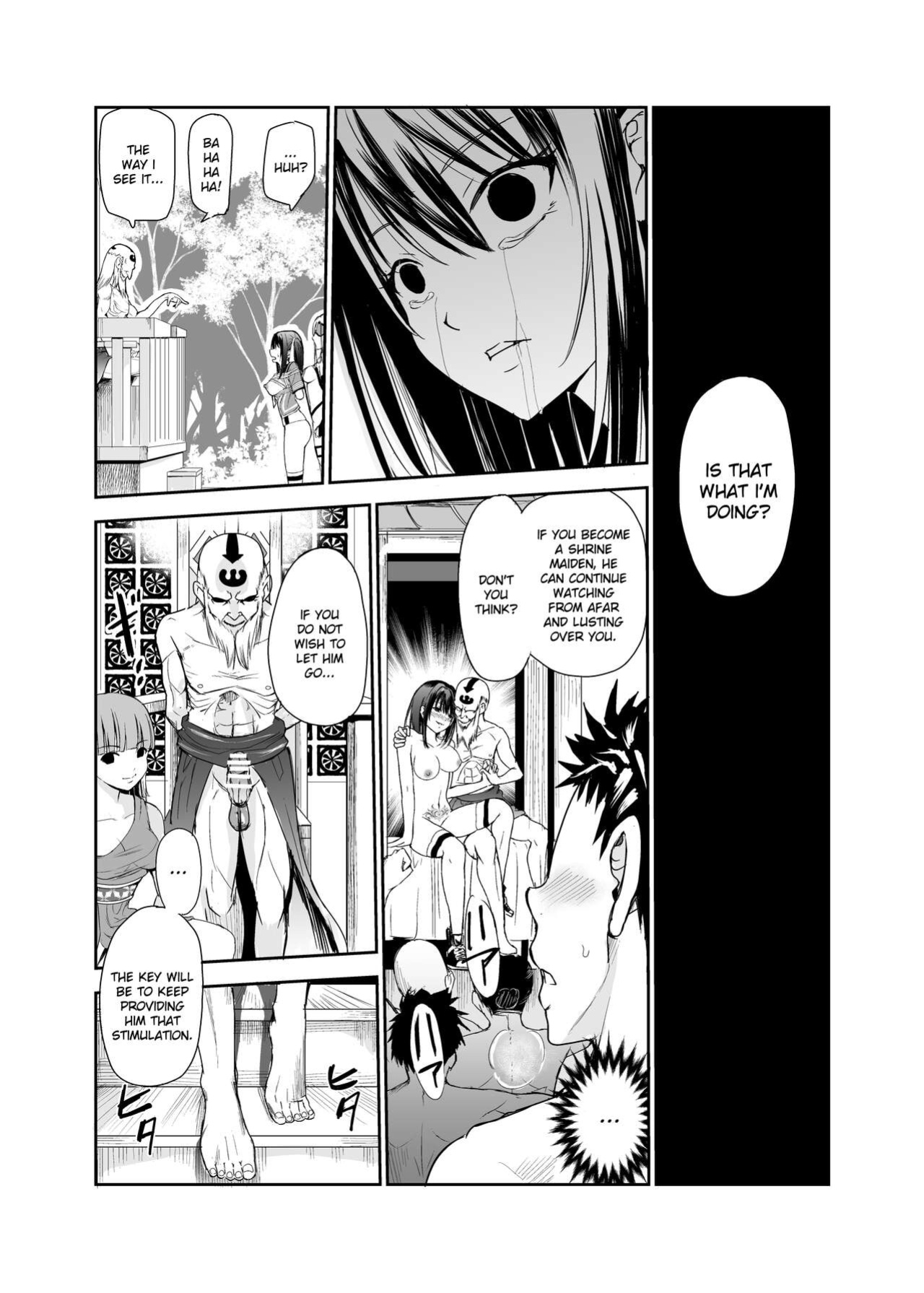 [Raid Socks (Tricky)] Tsuyagari Mura 5 ~Kareshi o Mamoru Tame Hikyou no Mura de Kyousei Gohoushi & NTR Sex~ [Ruru Scanlations]