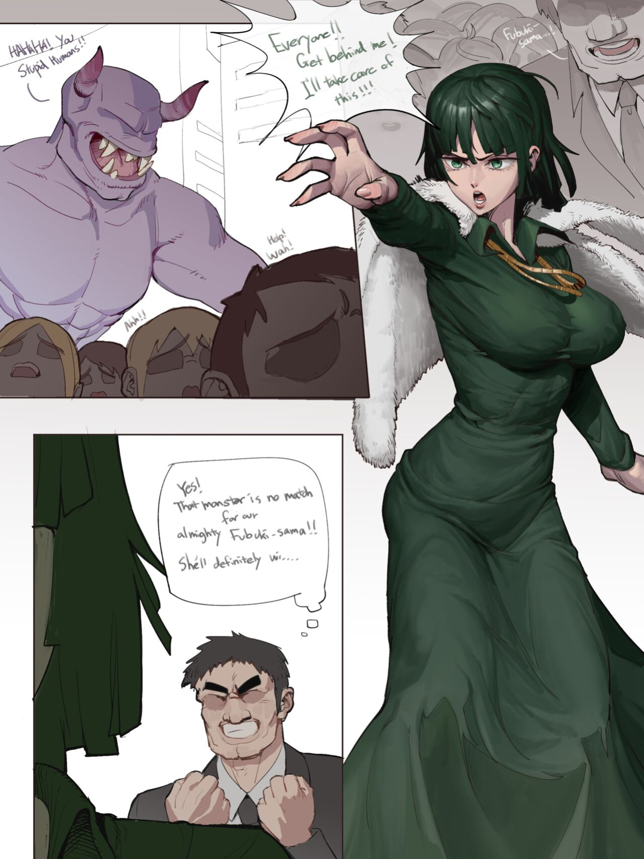 [wjs07] Fubuki monster breeding (One Punch Man)