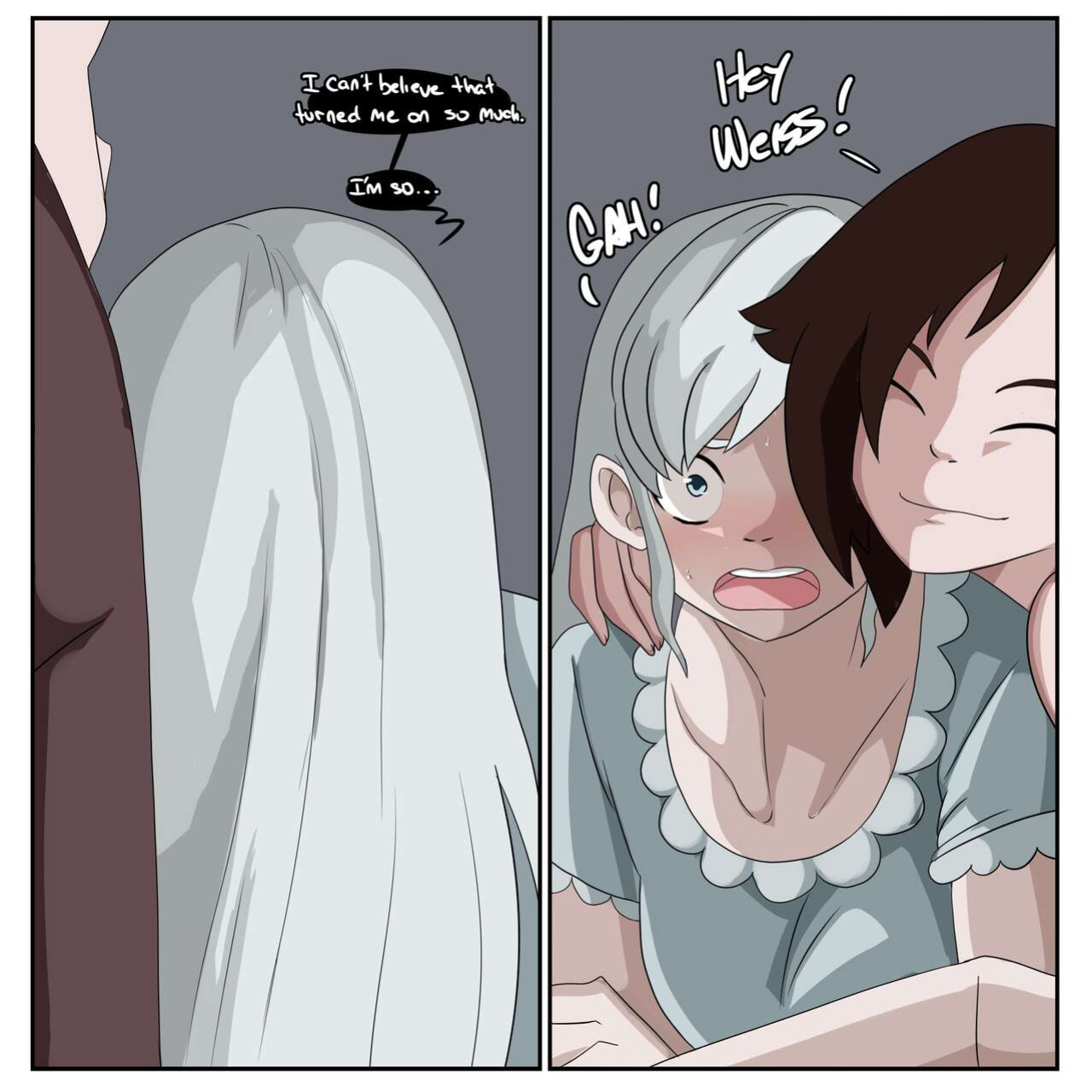 [Inuyuru] Bimbo Weiss 1 & 2 (RWBY)