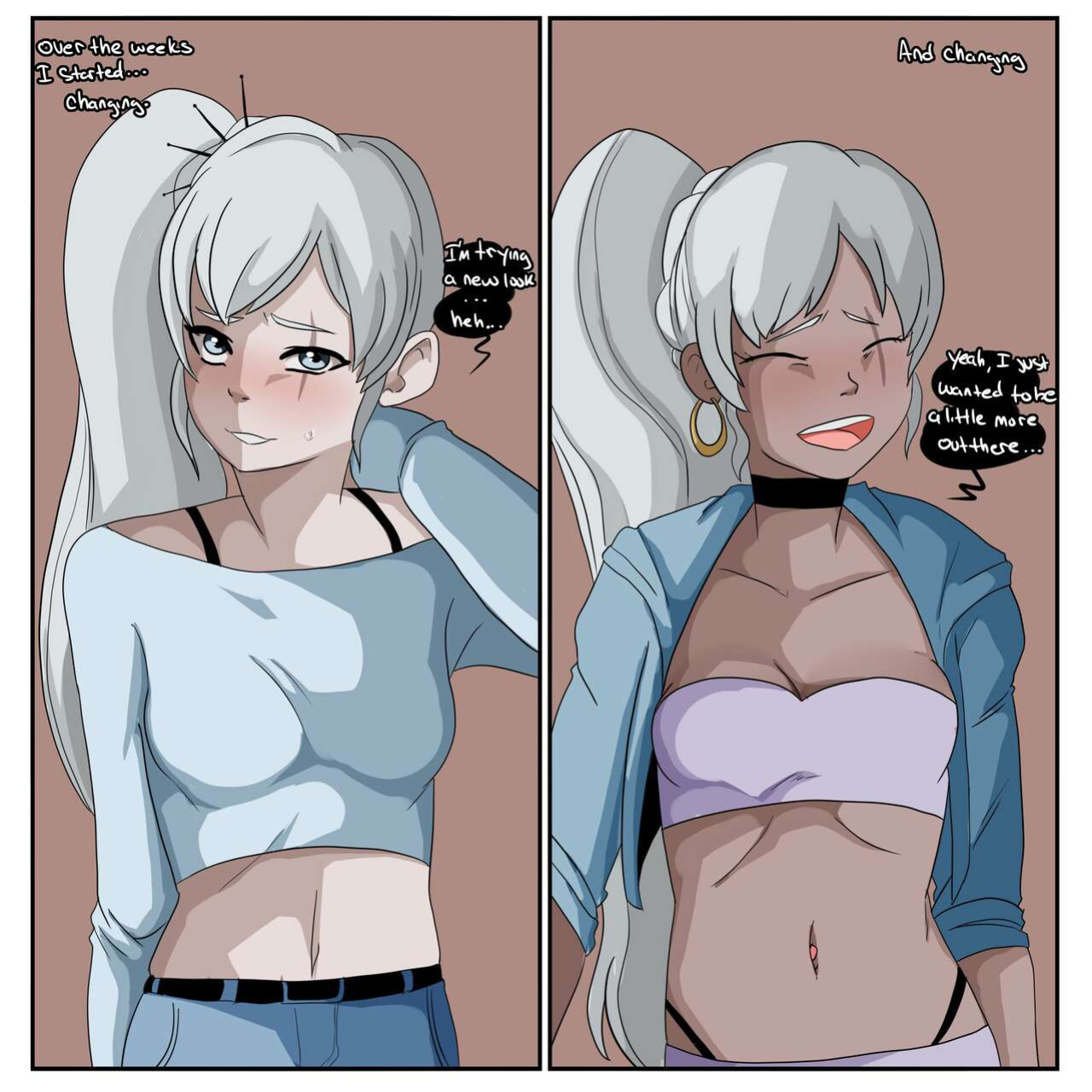 [Inuyuru] Bimbo Weiss 1 & 2 (RWBY)