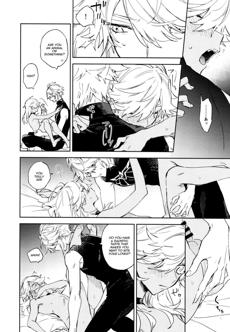 (Kami no Eichi 8) [Mekoro (meco)] Senya Hatsuya | A Thousand and One Nights (Genshin Impact)