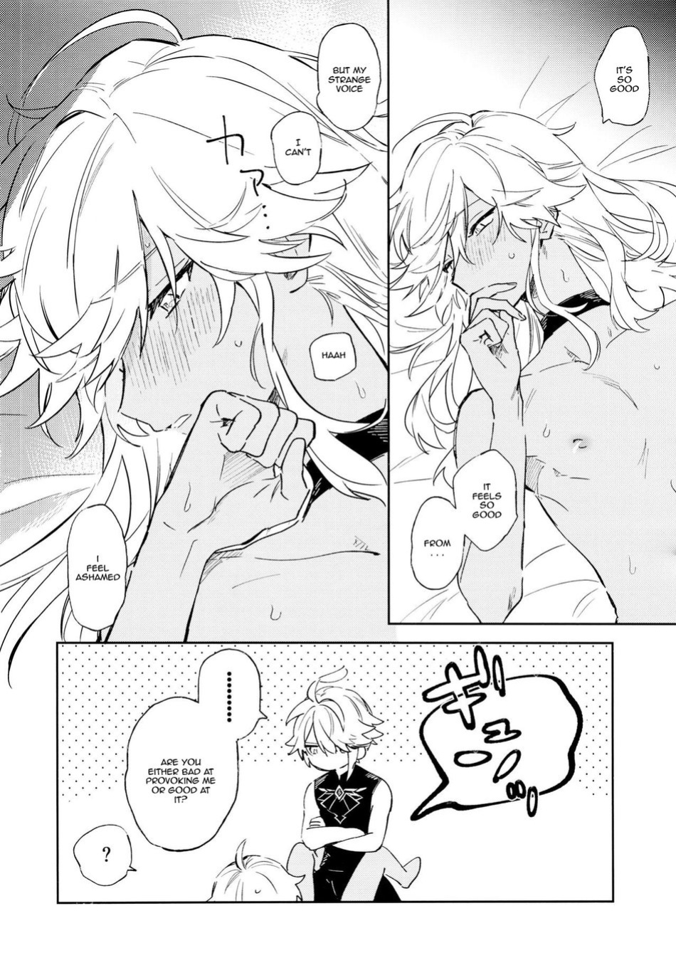 (Kami no Eichi 8) [Mekoro (meco)] Senya Hatsuya | A Thousand and One Nights (Genshin Impact)