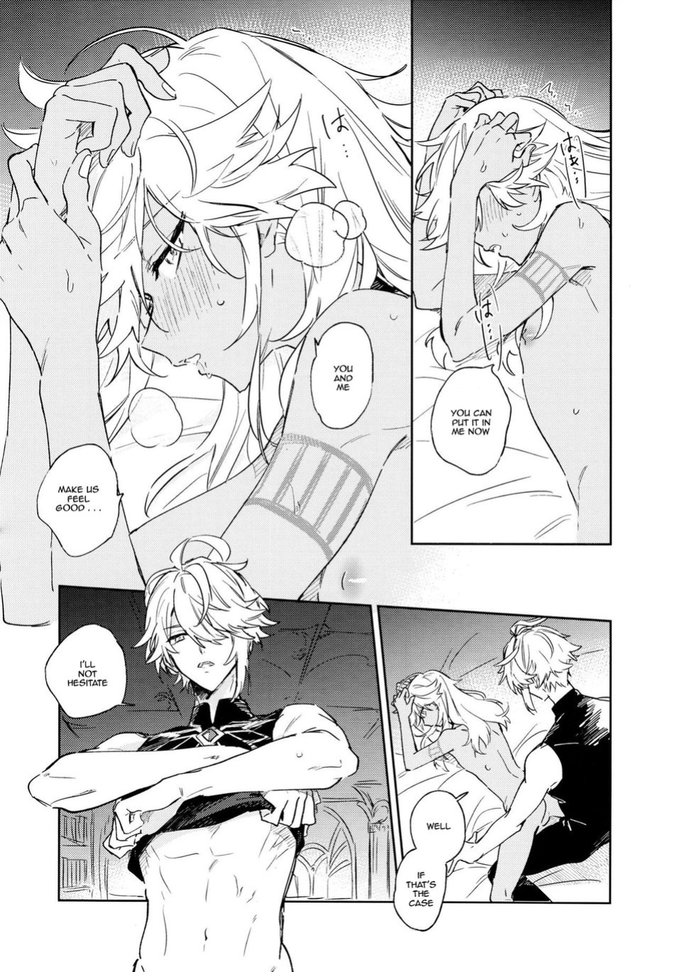(Kami no Eichi 8) [Mekoro (meco)] Senya Hatsuya | A Thousand and One Nights (Genshin Impact)