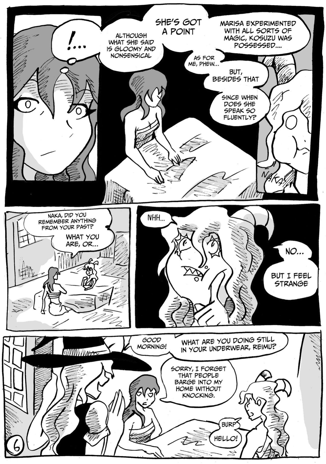 [Tuteheavy] Living Disgrace - Chapter 6 (Touhou Project)