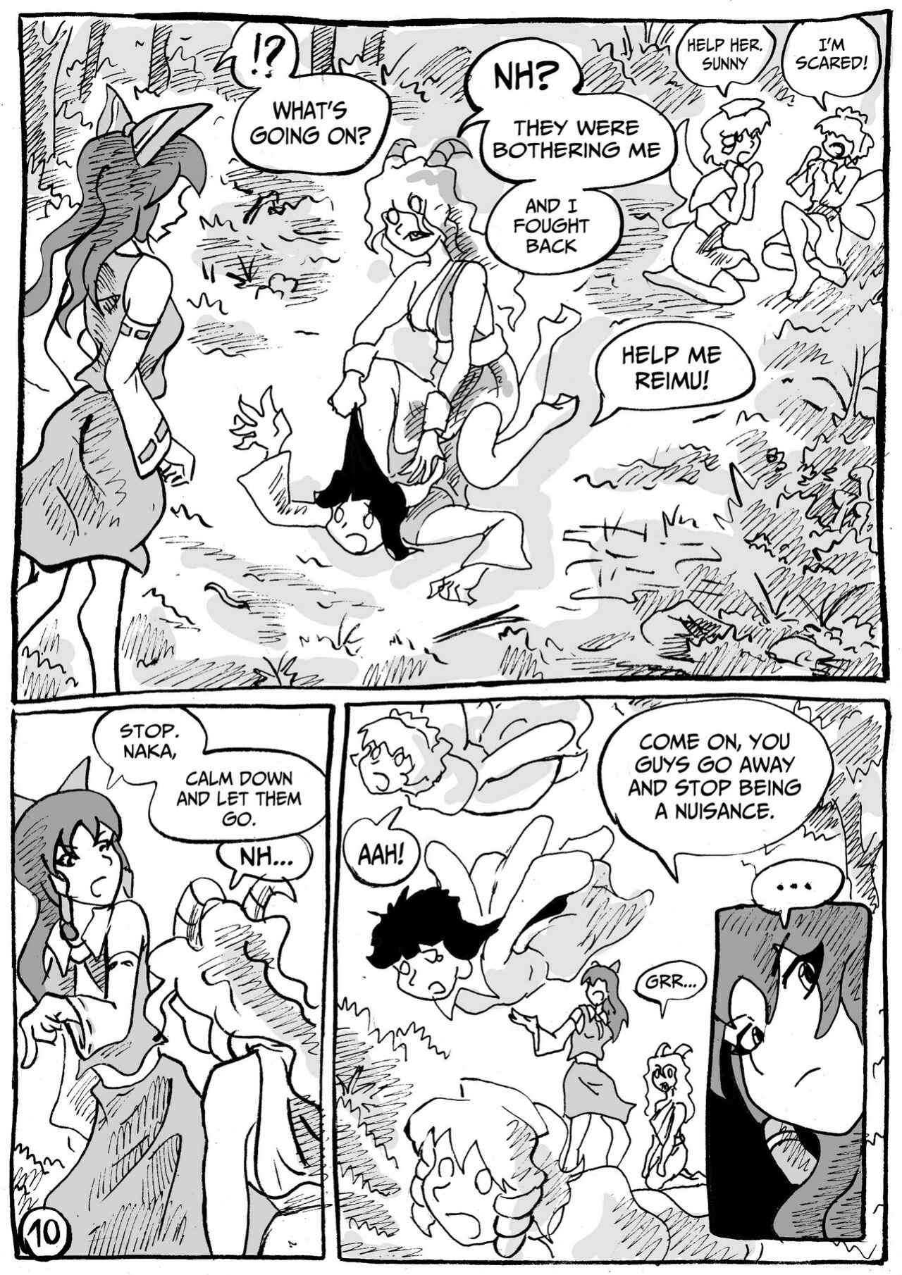 [Tuteheavy] Living Disgrace - Chapter 6 (Touhou Project)