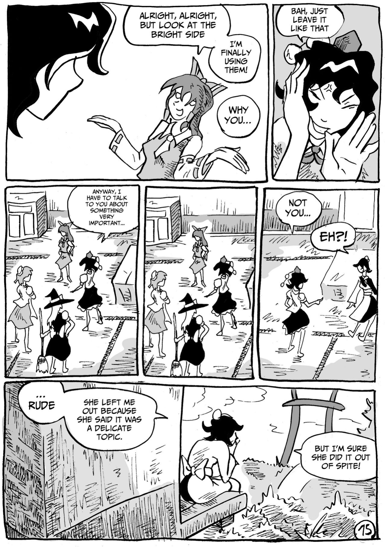 [Tuteheavy] Living Disgrace - Chapter 6 (Touhou Project)