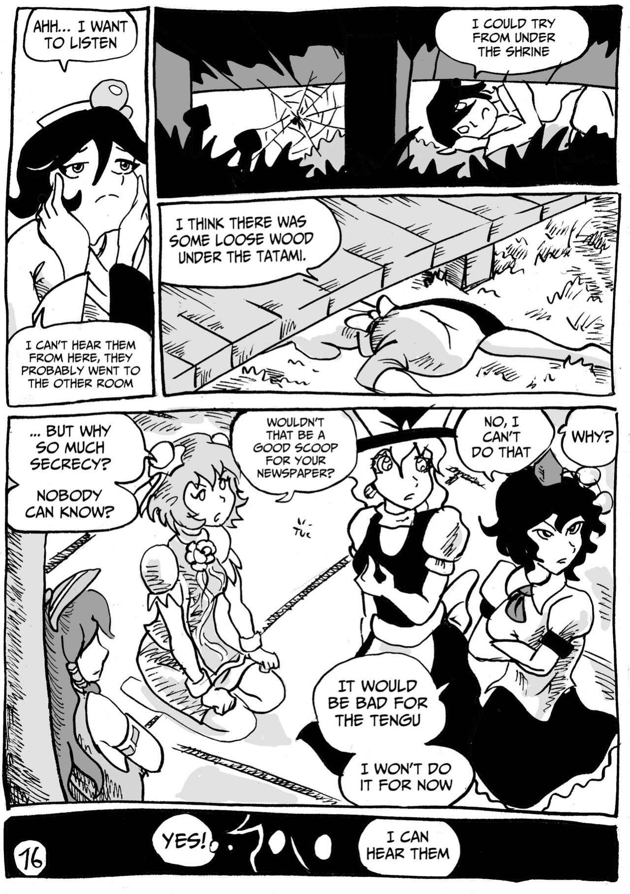 [Tuteheavy] Living Disgrace - Chapter 6 (Touhou Project)