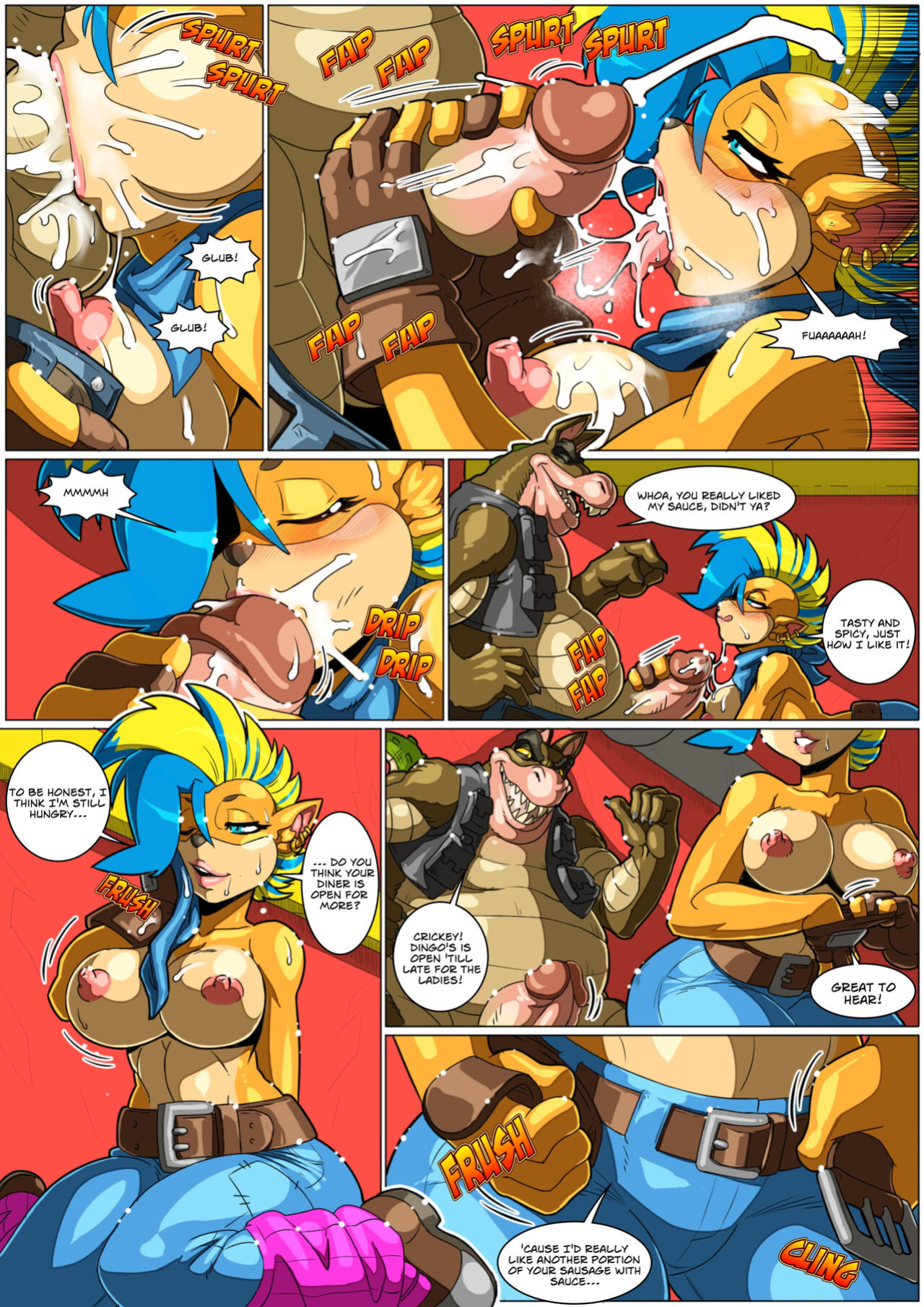 [MAD-Project] Spicy Food (Crash Bandicoot)