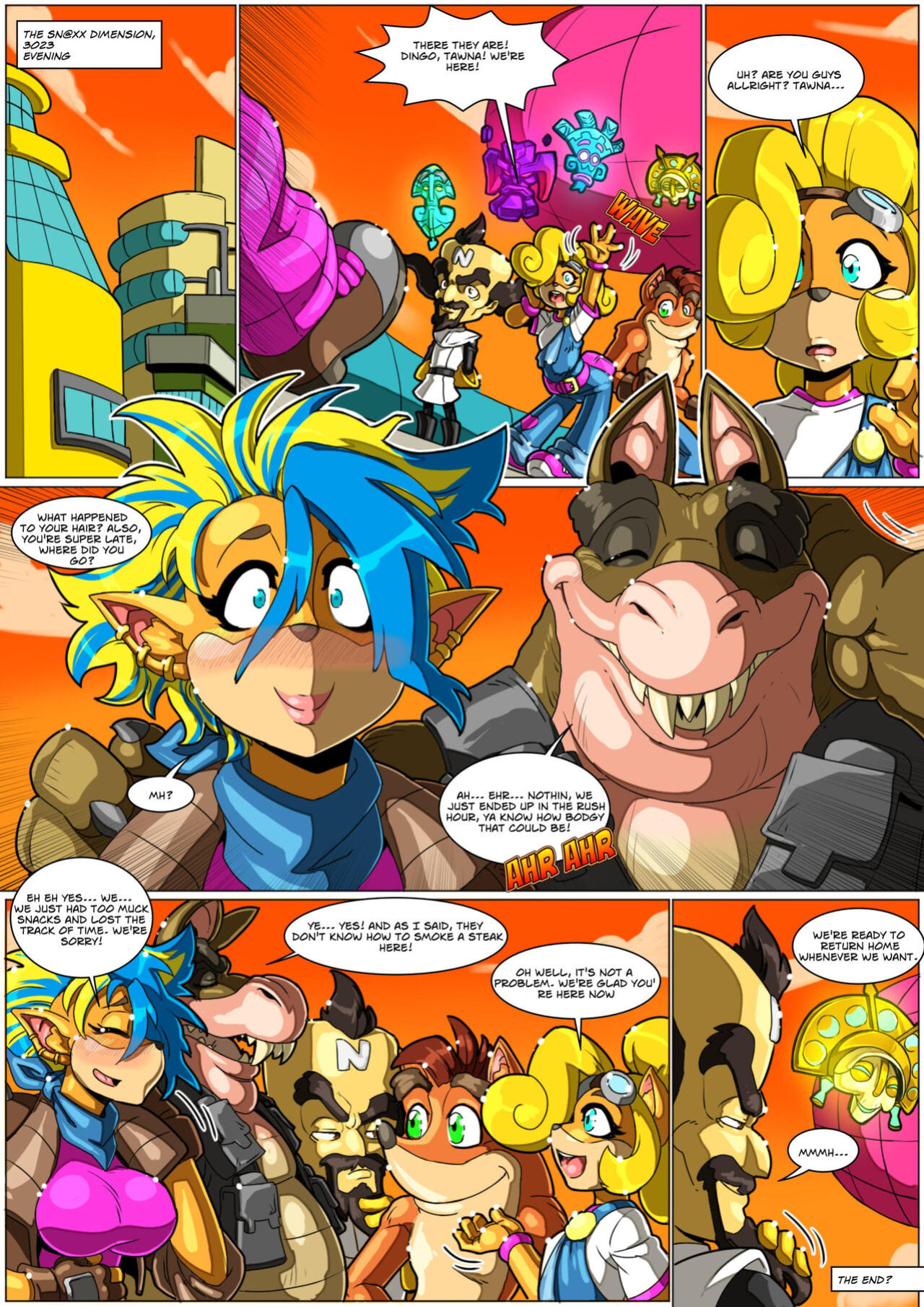 [MAD-Project] Spicy Food (Crash Bandicoot)