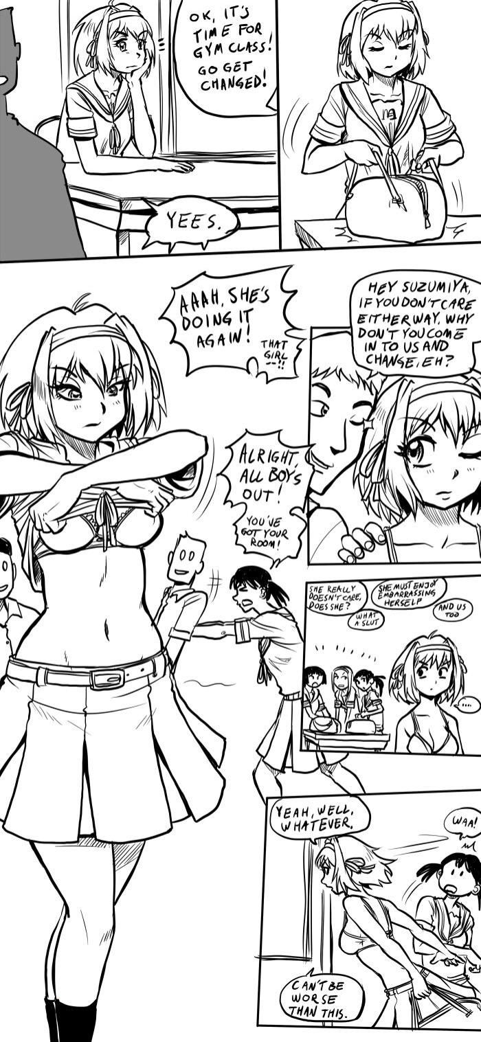 [spidu] Haruhi bukkake (The Melancholy of Haruhi Suzumiya)