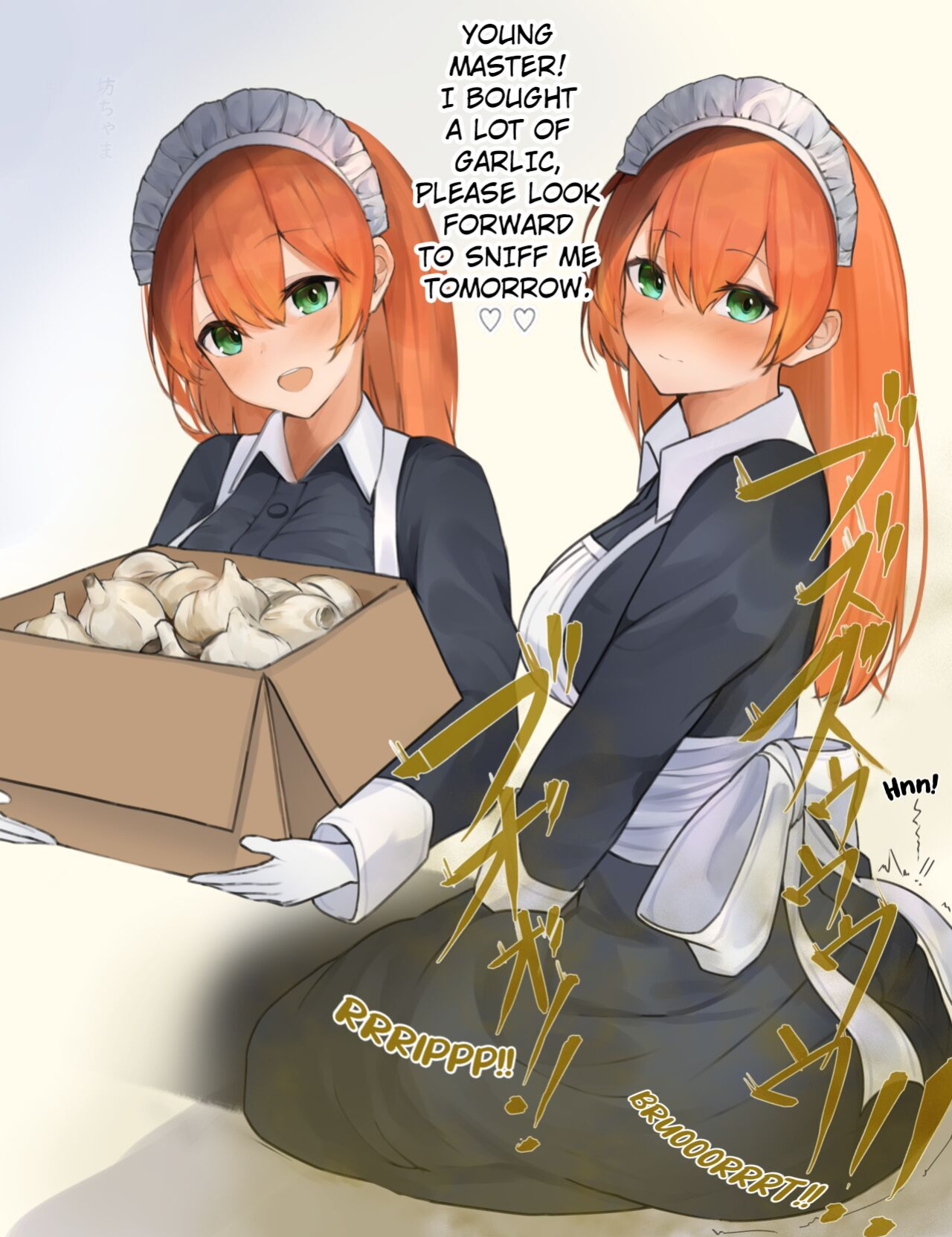 [Tsuchiro] Onara Manga - Maid to Bocchama [Kuraudo]