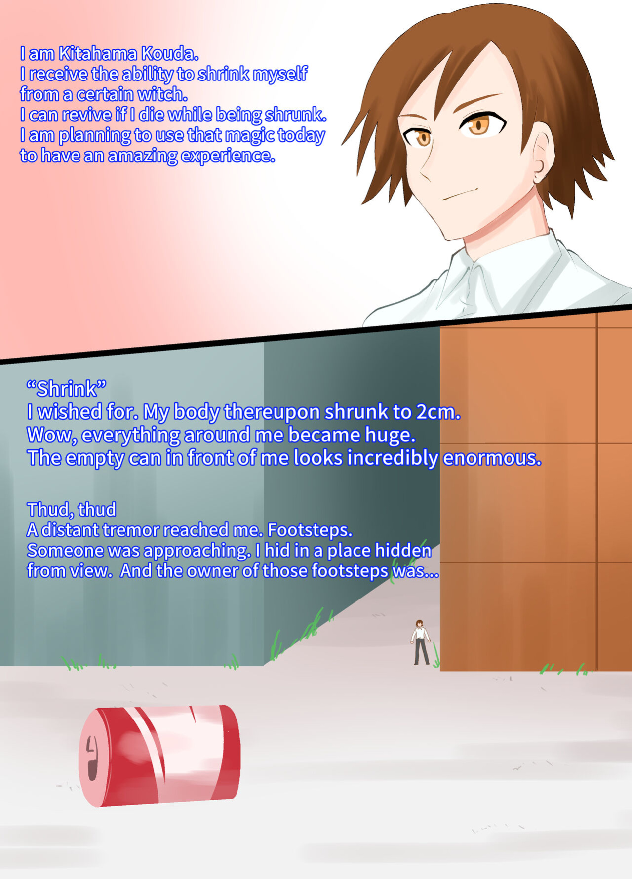 [Shivharu] A CG collection of getting smaller and being stepped on by a girl
