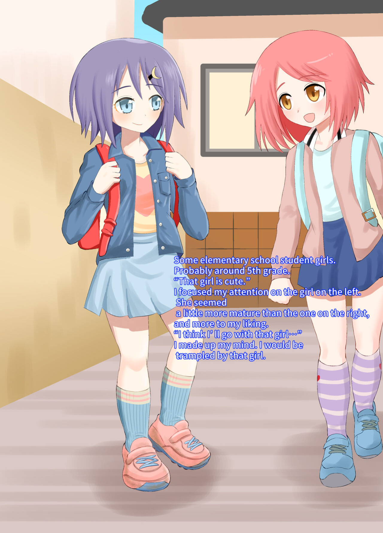[Shivharu] A CG collection of getting smaller and being stepped on by a girl
