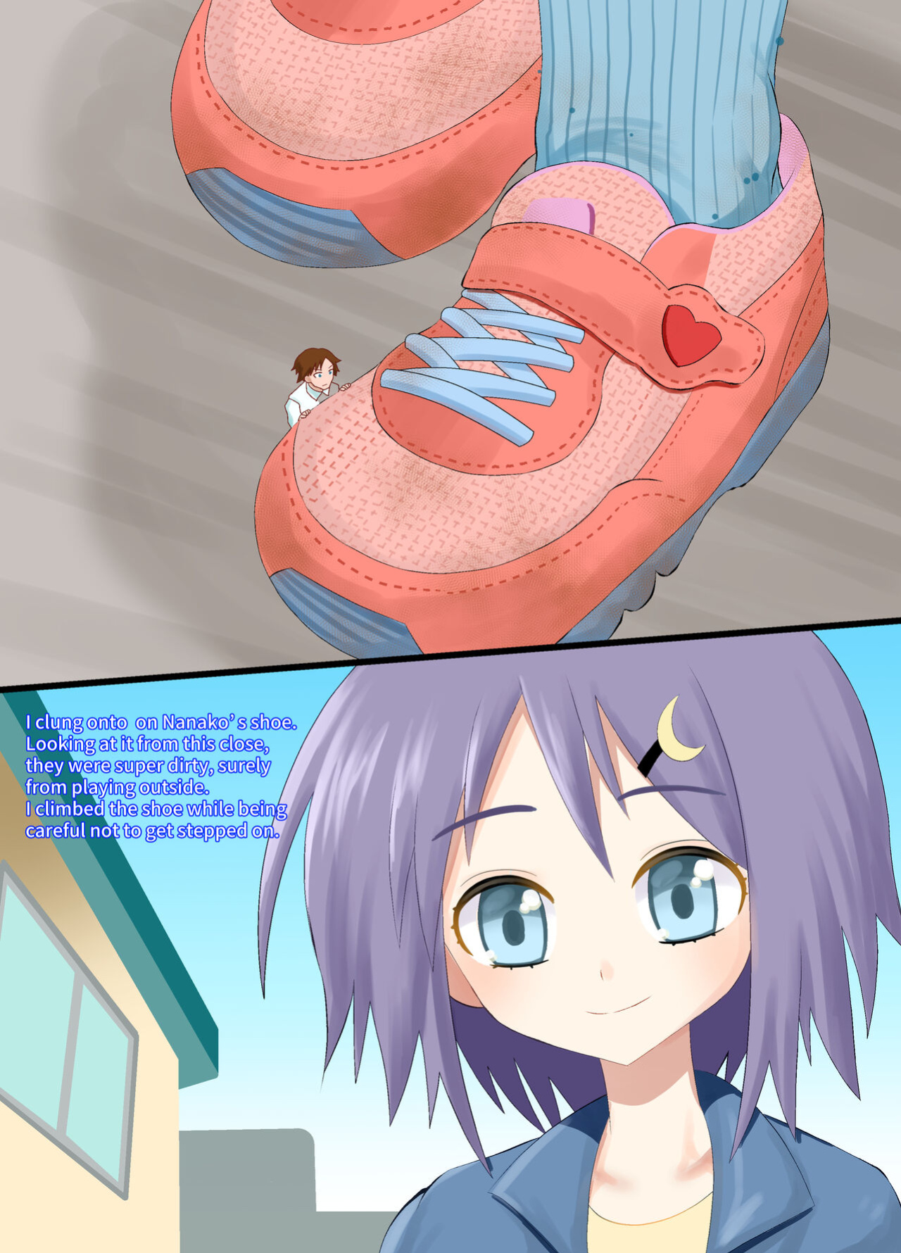 [Shivharu] A CG collection of getting smaller and being stepped on by a girl