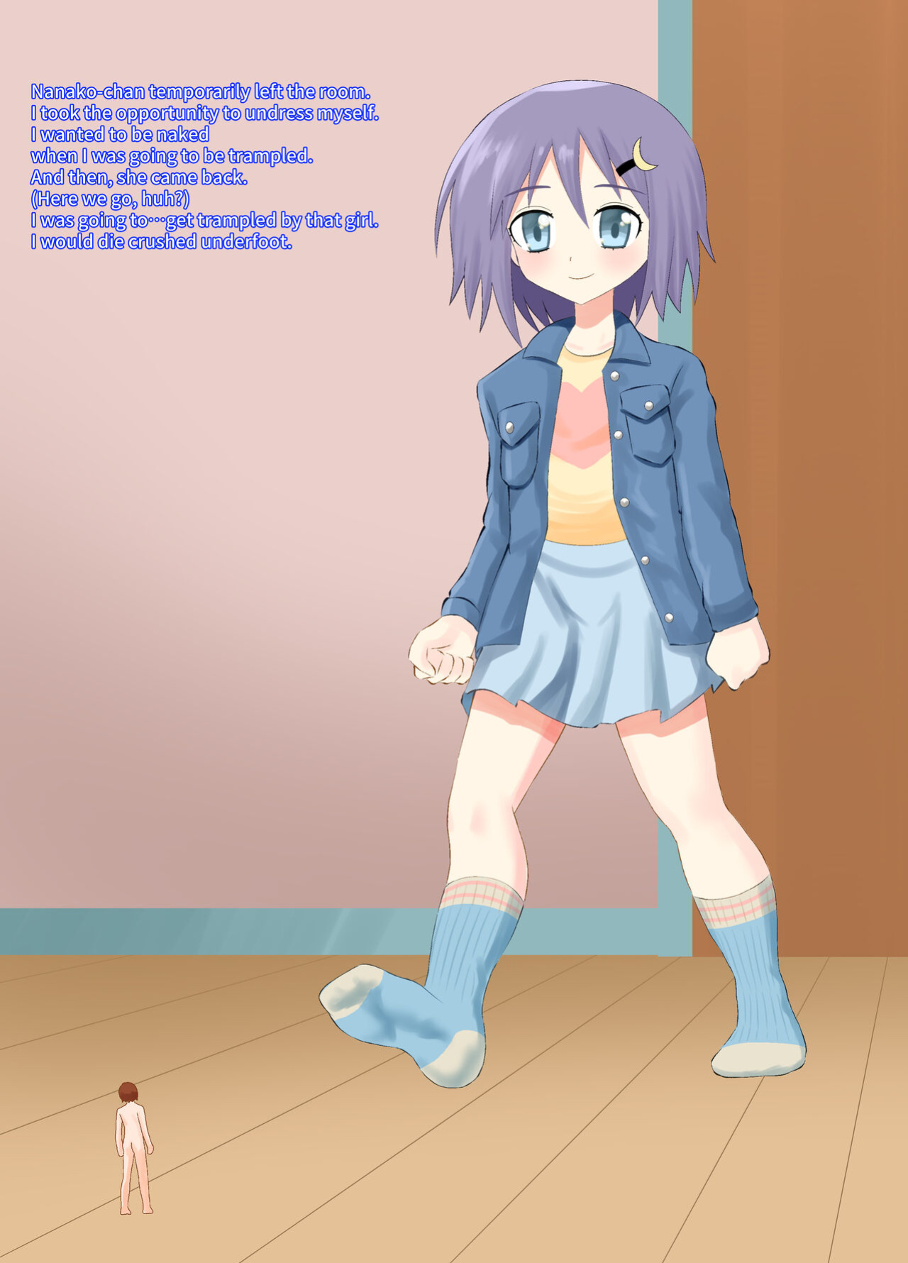 [Shivharu] A CG collection of getting smaller and being stepped on by a girl