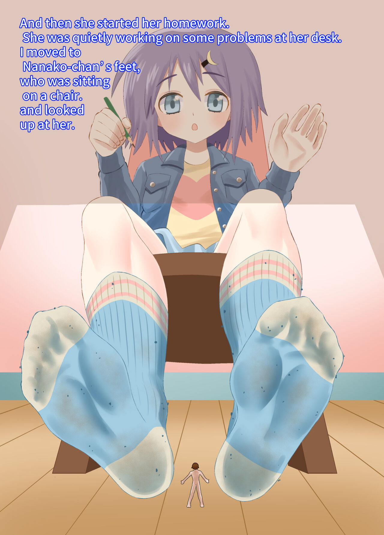 [Shivharu] A CG collection of getting smaller and being stepped on by a girl