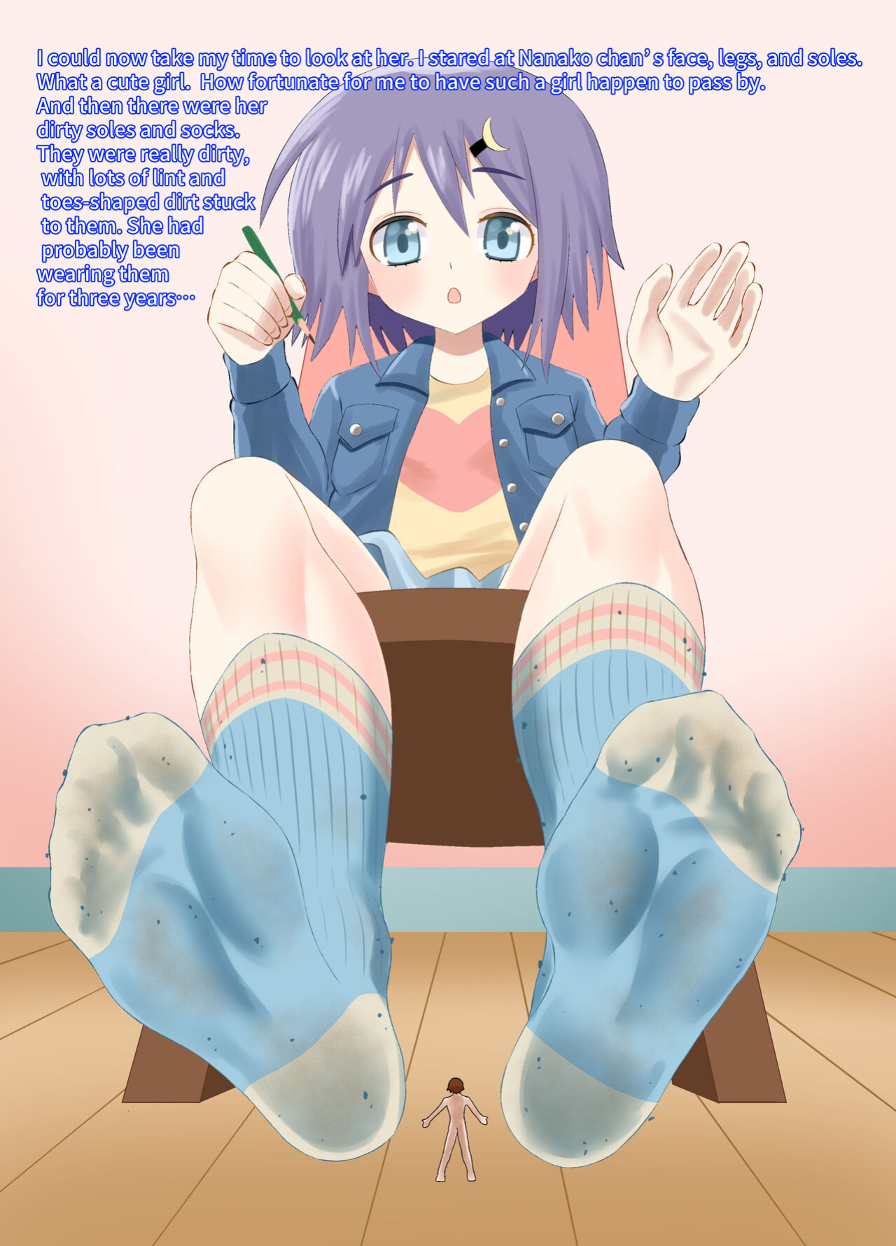 [Shivharu] A CG collection of getting smaller and being stepped on by a girl