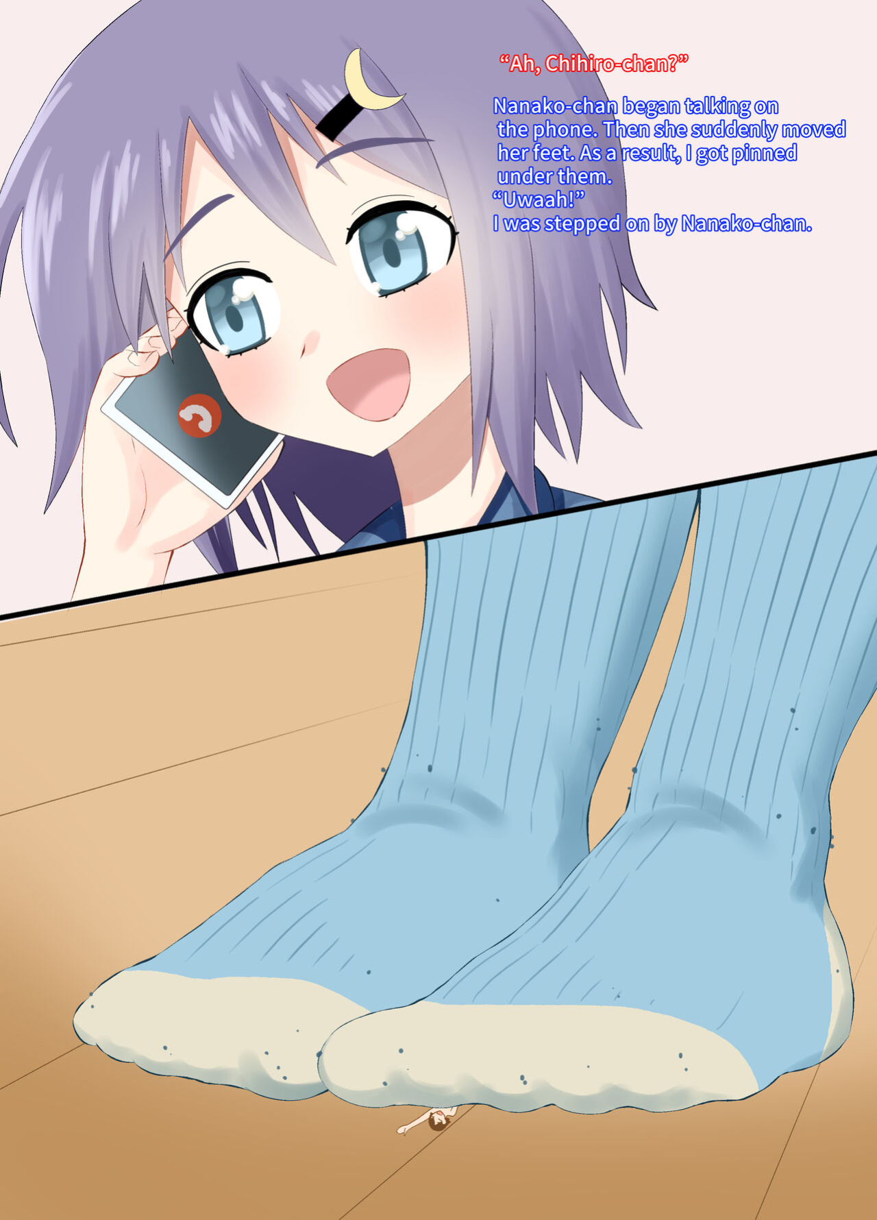 [Shivharu] A CG collection of getting smaller and being stepped on by a girl