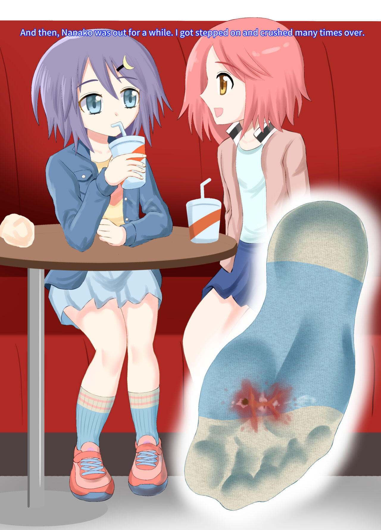 [Shivharu] A CG collection of getting smaller and being stepped on by a girl