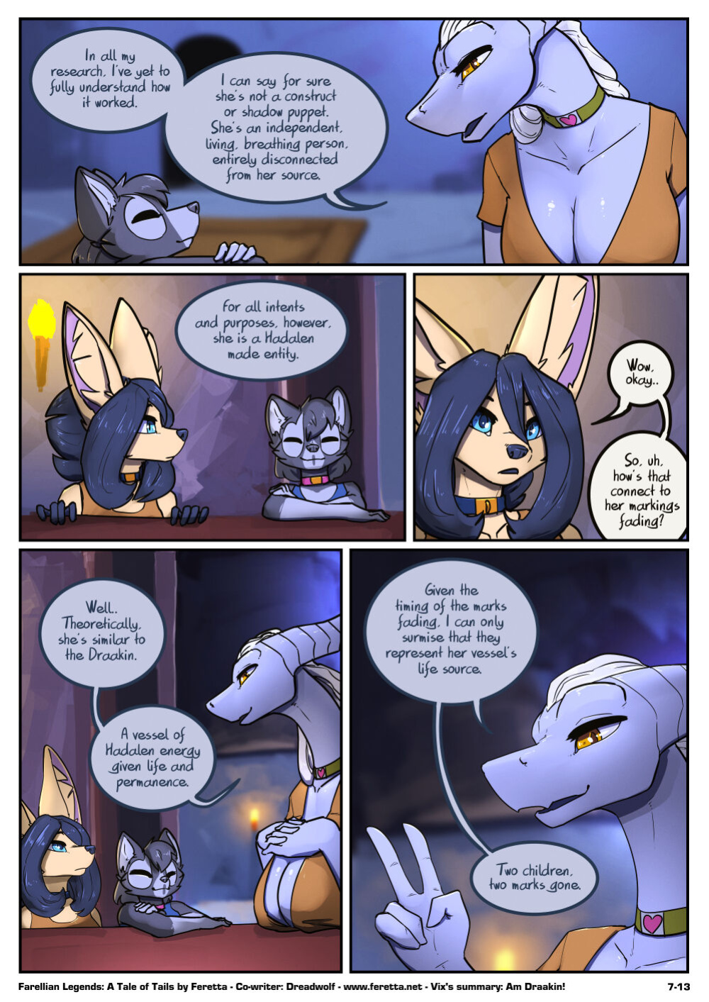 [Feretta] A Tale of Tails: Chapter 7 - Scars