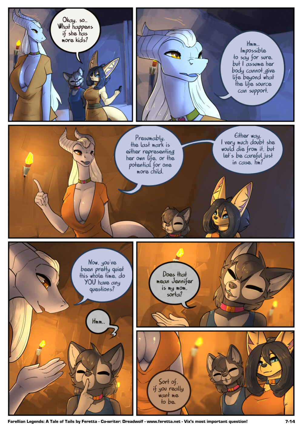 [Feretta] A Tale of Tails: Chapter 7 - Scars