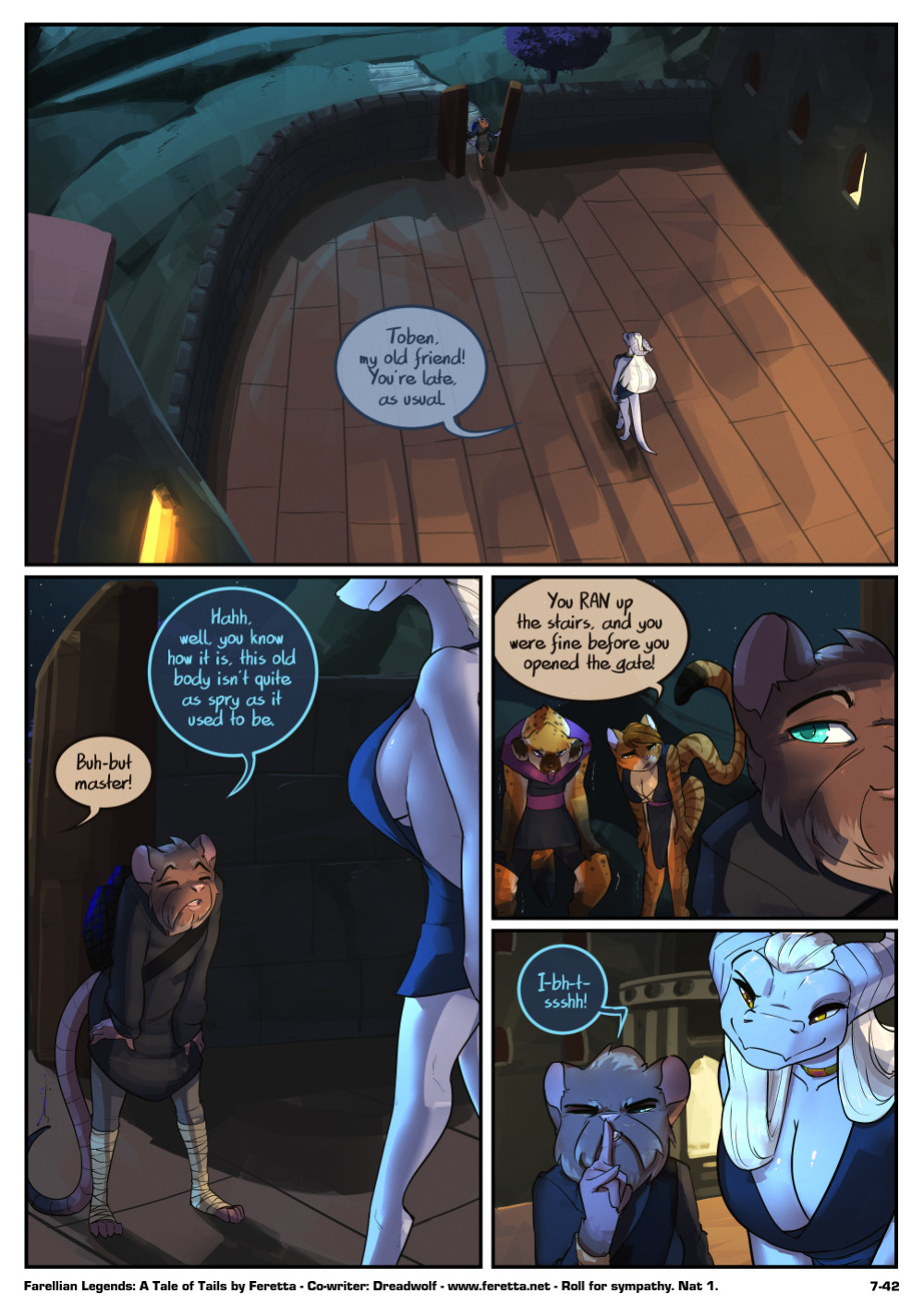 [Feretta] A Tale of Tails: Chapter 7 - Scars